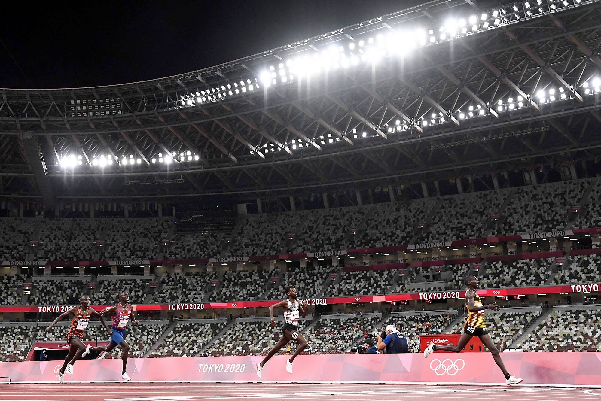 La première médaille sur 5000 m dans l’histoire de l’athlétisme canadien a été remportée par Mohammed Ahmed.