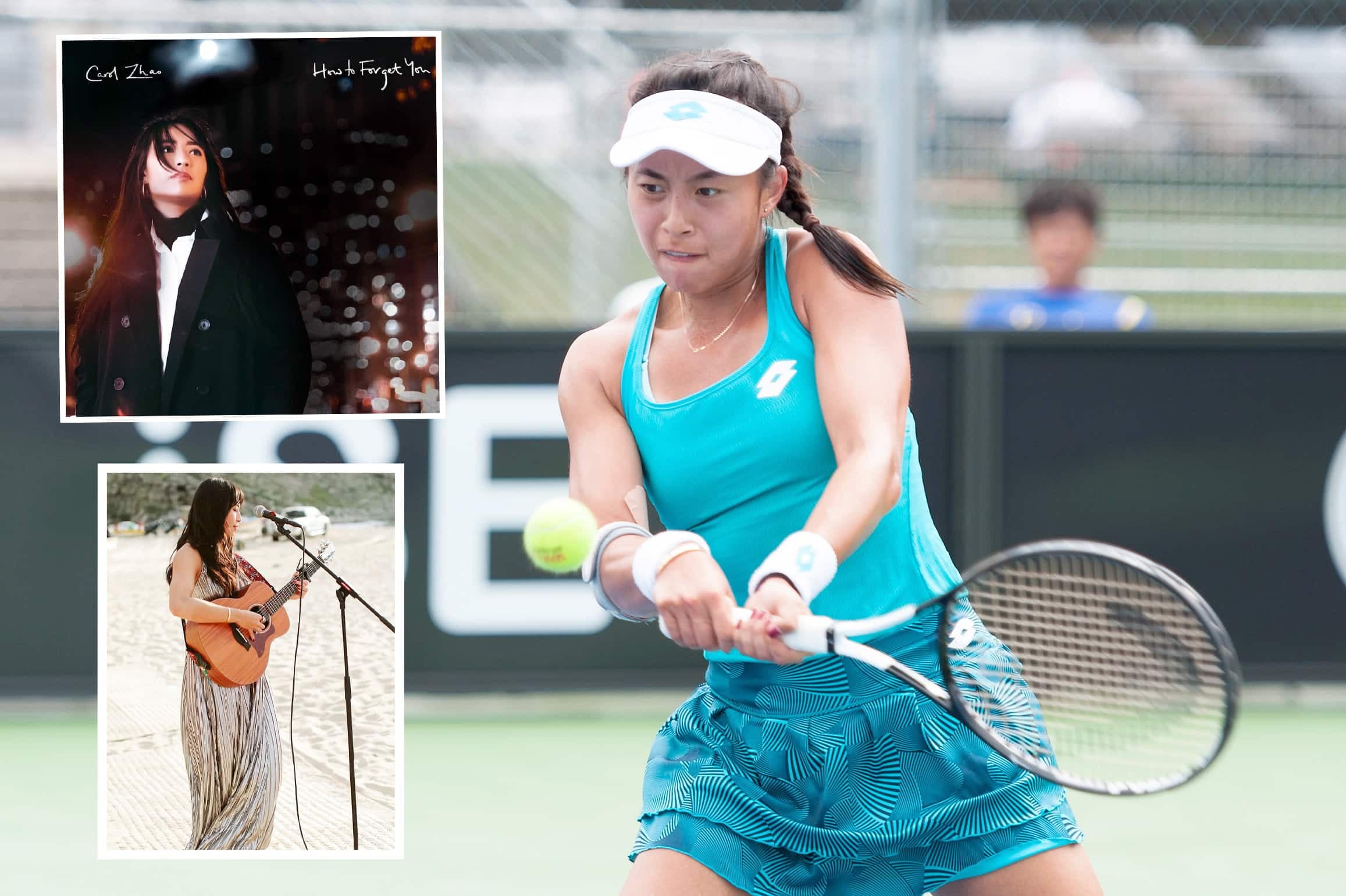 La joueuse de tennis canadienne Carol Zhao a profité de la pandémie pour se tourner vers son autre passion, la musique, et elle a lancé sa chanson intitulée How to Forget you.