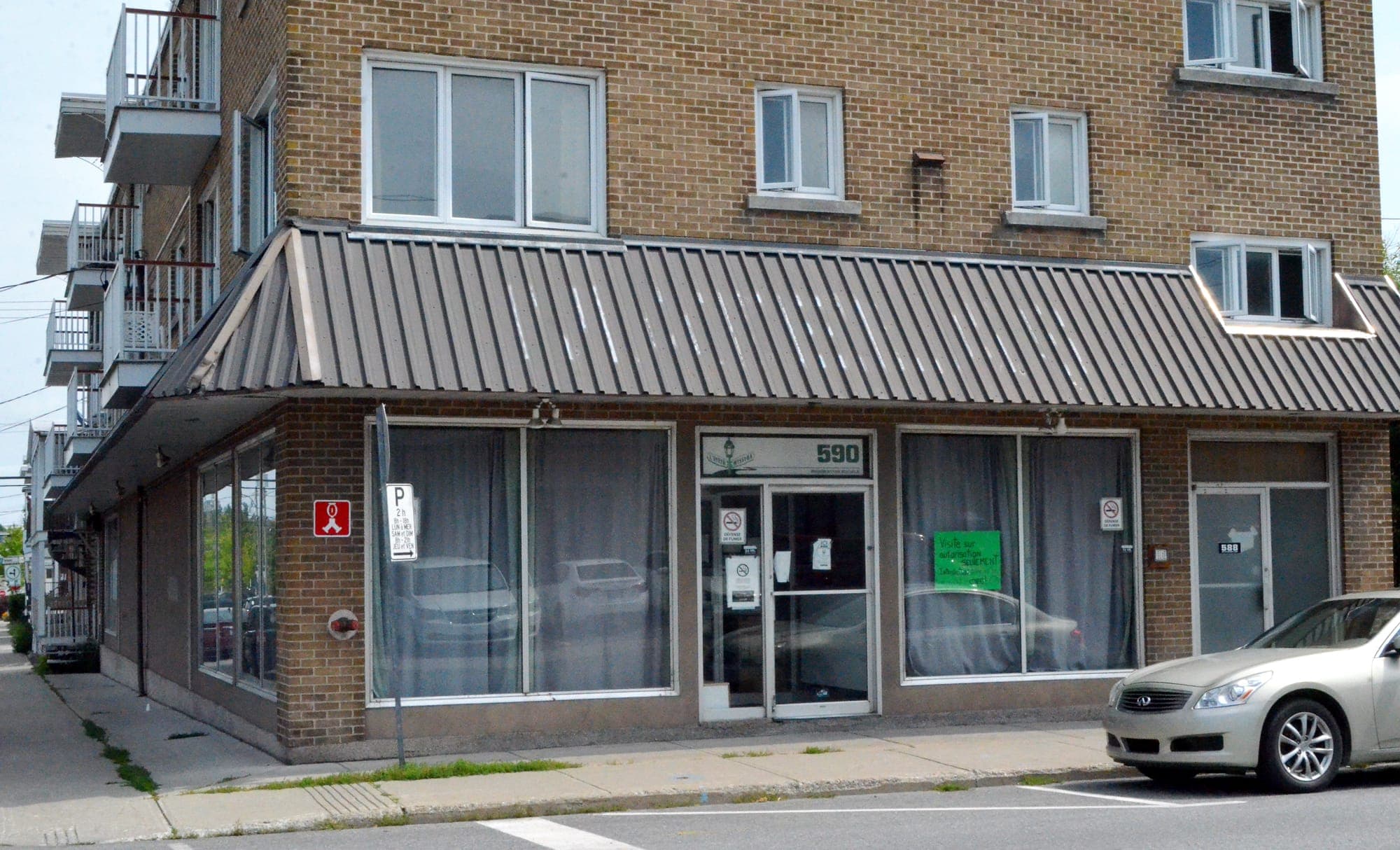 Au moment du drame, Marc-André Houle vivait dans ce centre de réinsertion sociale à Saint-Hyacinthe, où il avait fait une thérapie pour sa toxicomanie.