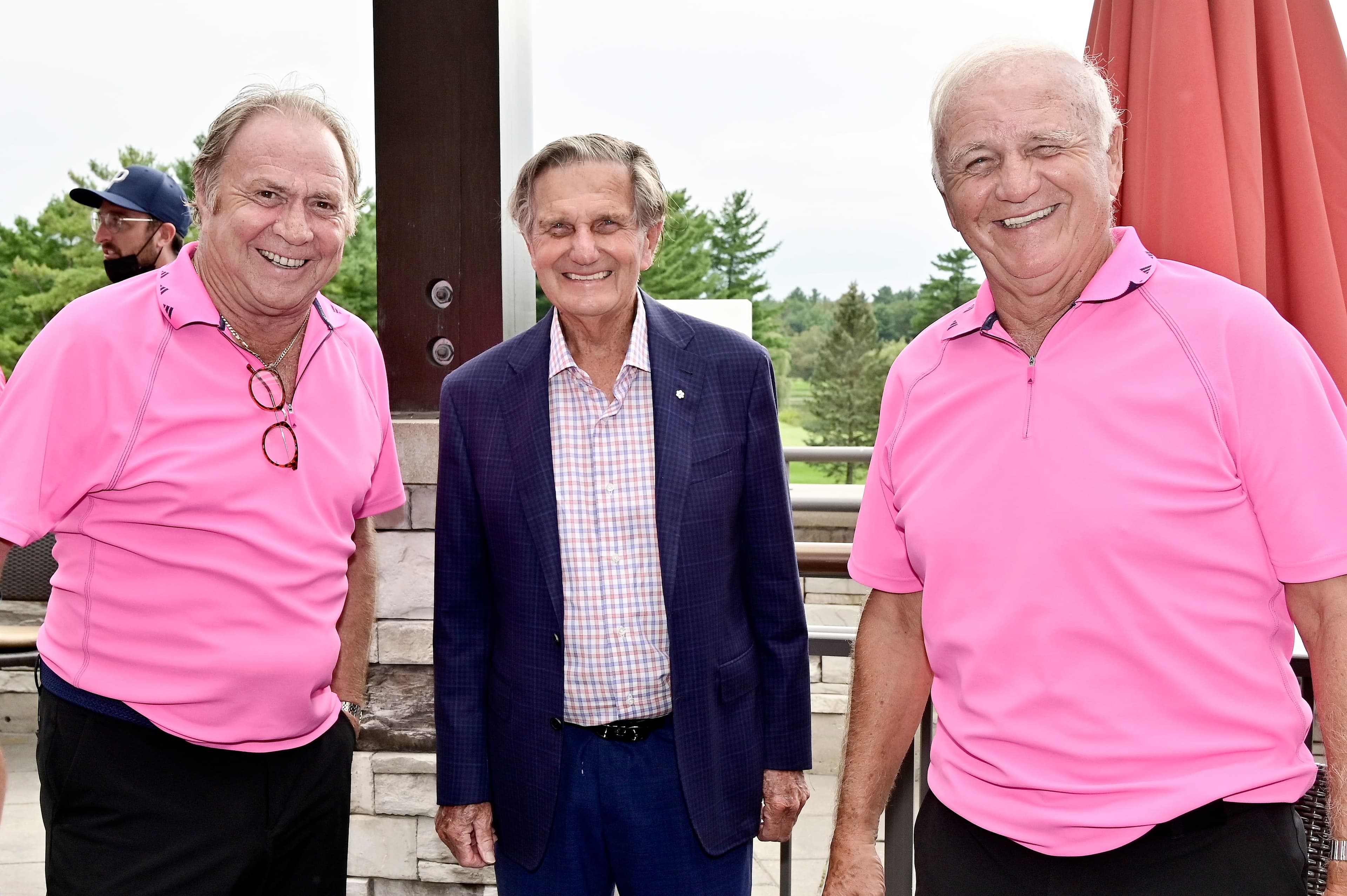 Jacques Lemaire, que l’on voit en compagnie de Ronald Corey et Michel Beaudry, estime que Patrick Roy est l’homme parfait pour prendre les Islanders en main.