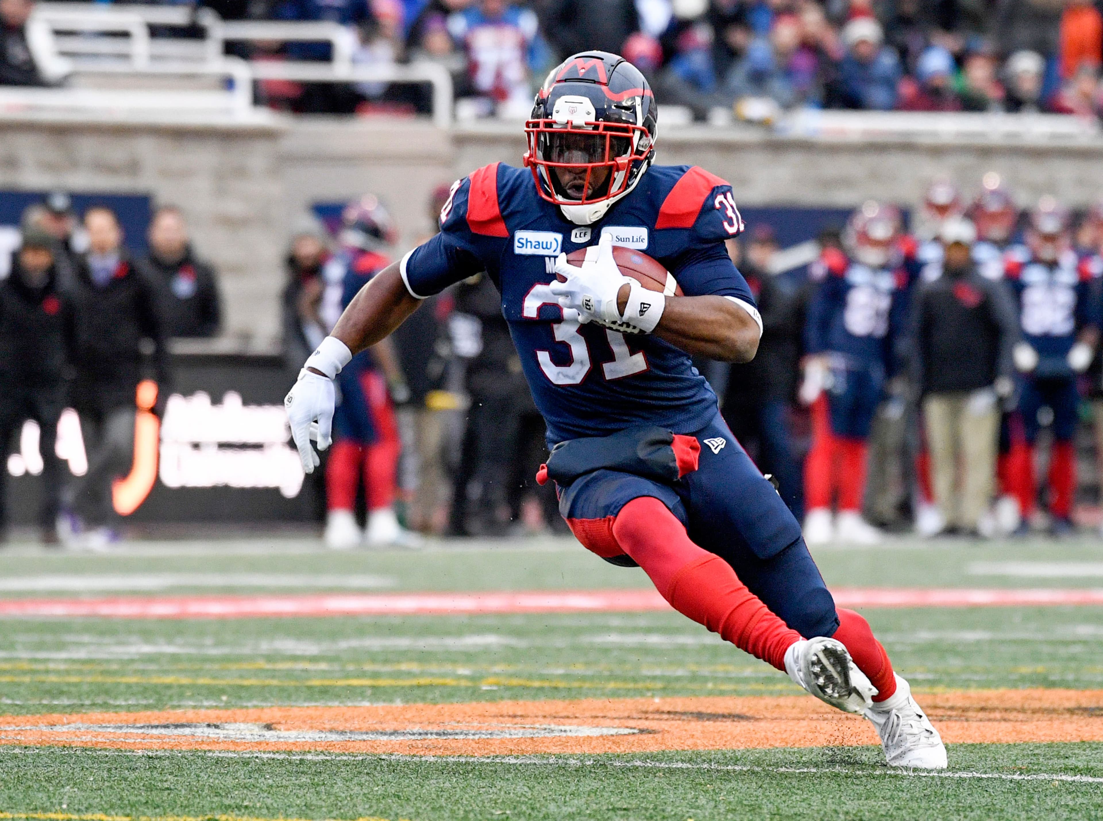 Les Alouettes espèrent que William Stanback fera des ravages par la course à Calgary, vendredi soir.