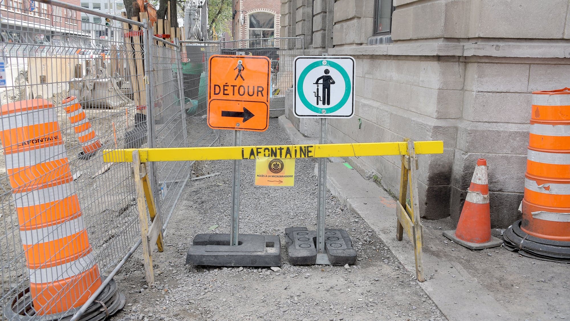 Il peut être difficile de s’y retrouver dans le dédale des clôtures et des détours.