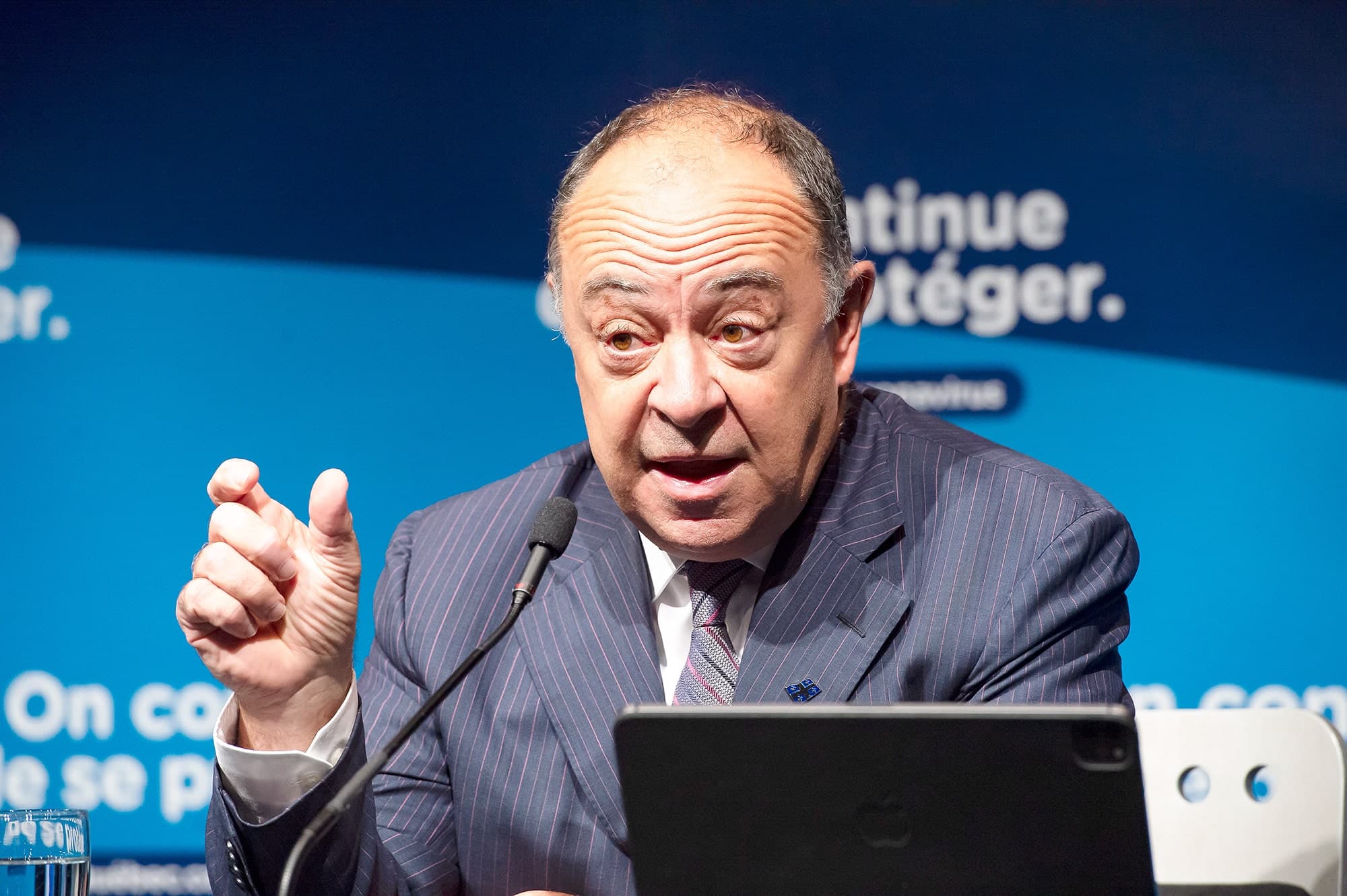 Le ministre de la Santé, Christian Dubé