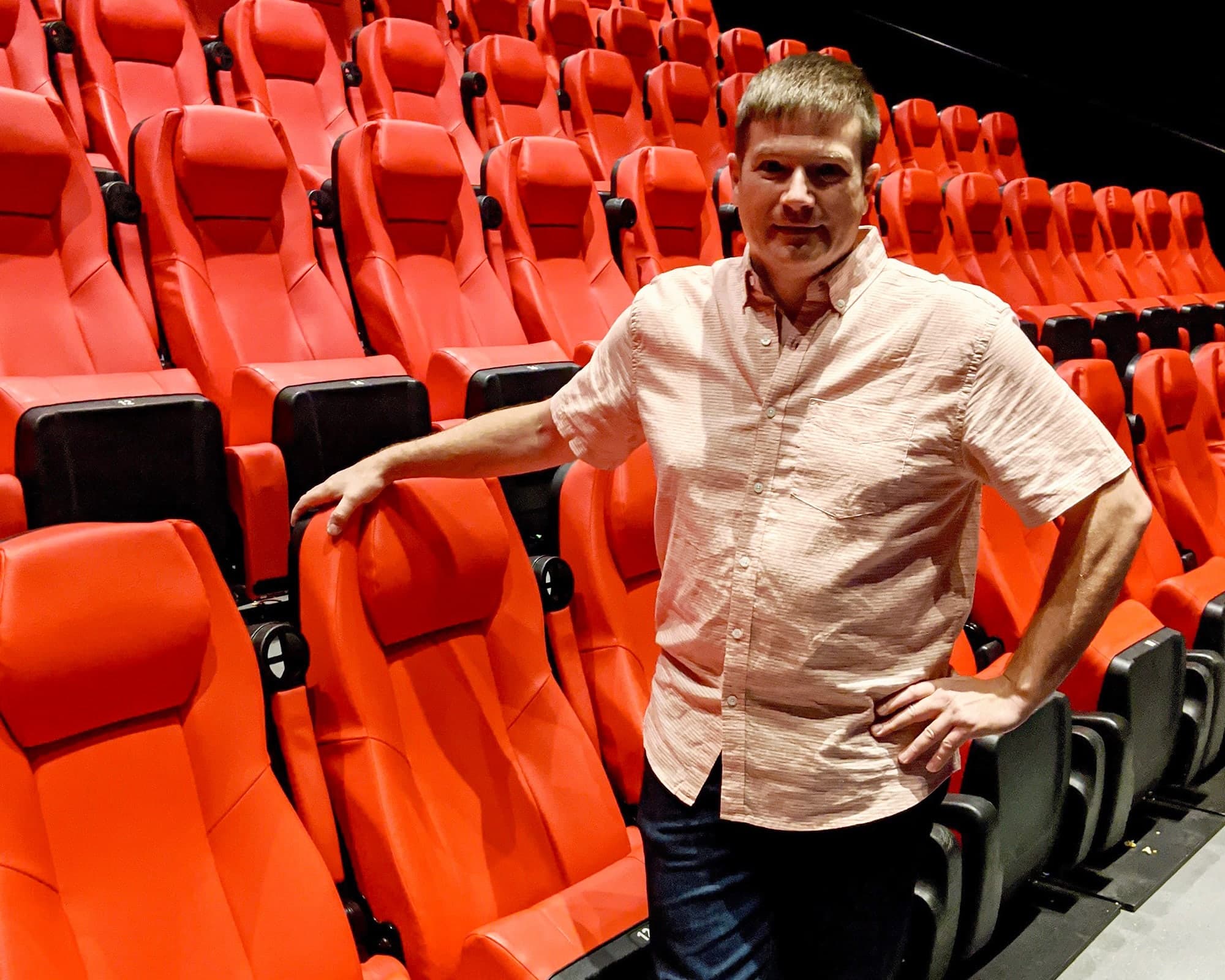 Robin Plamondon, copropriétaire des cinémas Le Clap, à Québec.