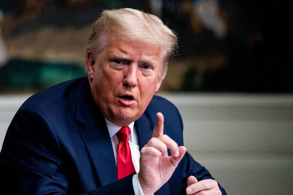 Le président des États-Unis, Donald Trump.