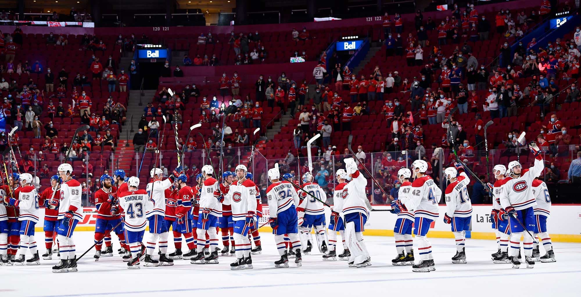 Ils étaient quelque 7500 amateurs du Canadien éparpillés un peu partout dans le Centre Bell, dimanche dernier, pour assister à un match intraéquipe.