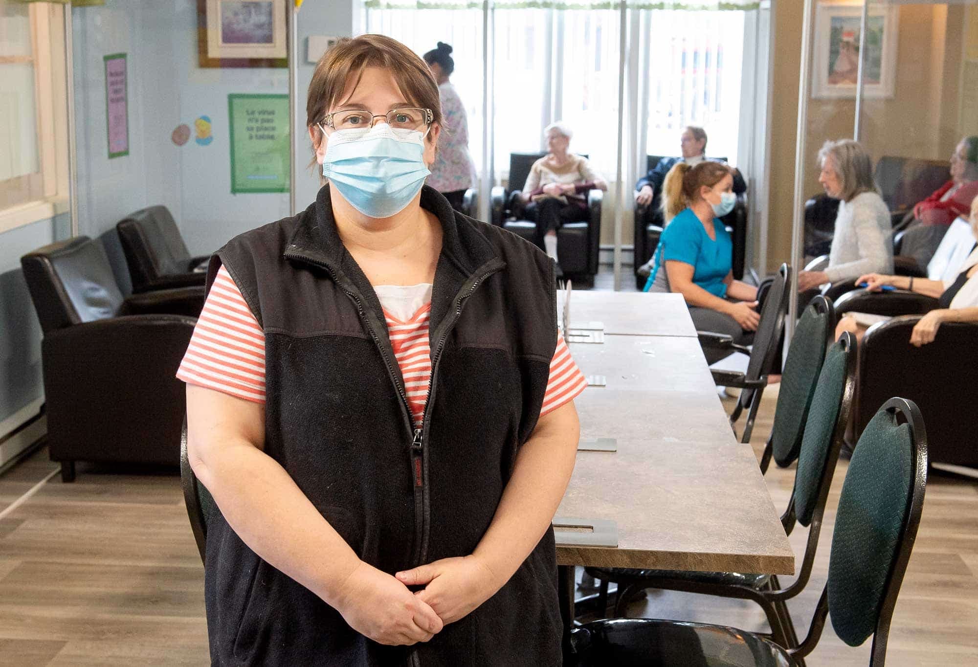 Annie Desrosiers, propriétaire de la Résidence Grande-Côte, à Saint-Eustache, s’attend à des bris de service sans précédent dans son établissement quand les travailleurs de la santé non vaccinés contre la COVID-19 seront suspendus, le 15 octobre prochain.