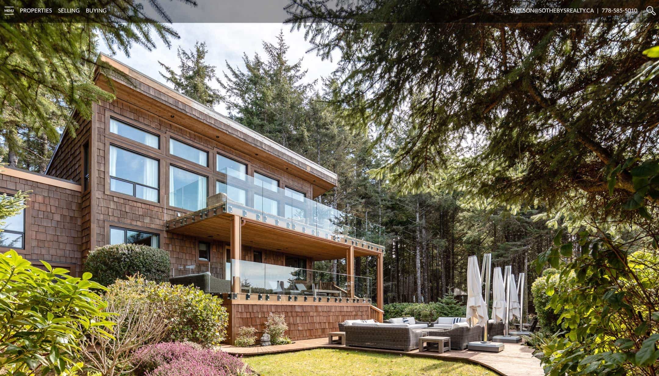 La résidence que le premier ministre Justin Trudeau et sa famille ont occupée à Tofino en Colombie-Britannique offre un environnement exceptionnel.
Courtoisie Sotheby's International