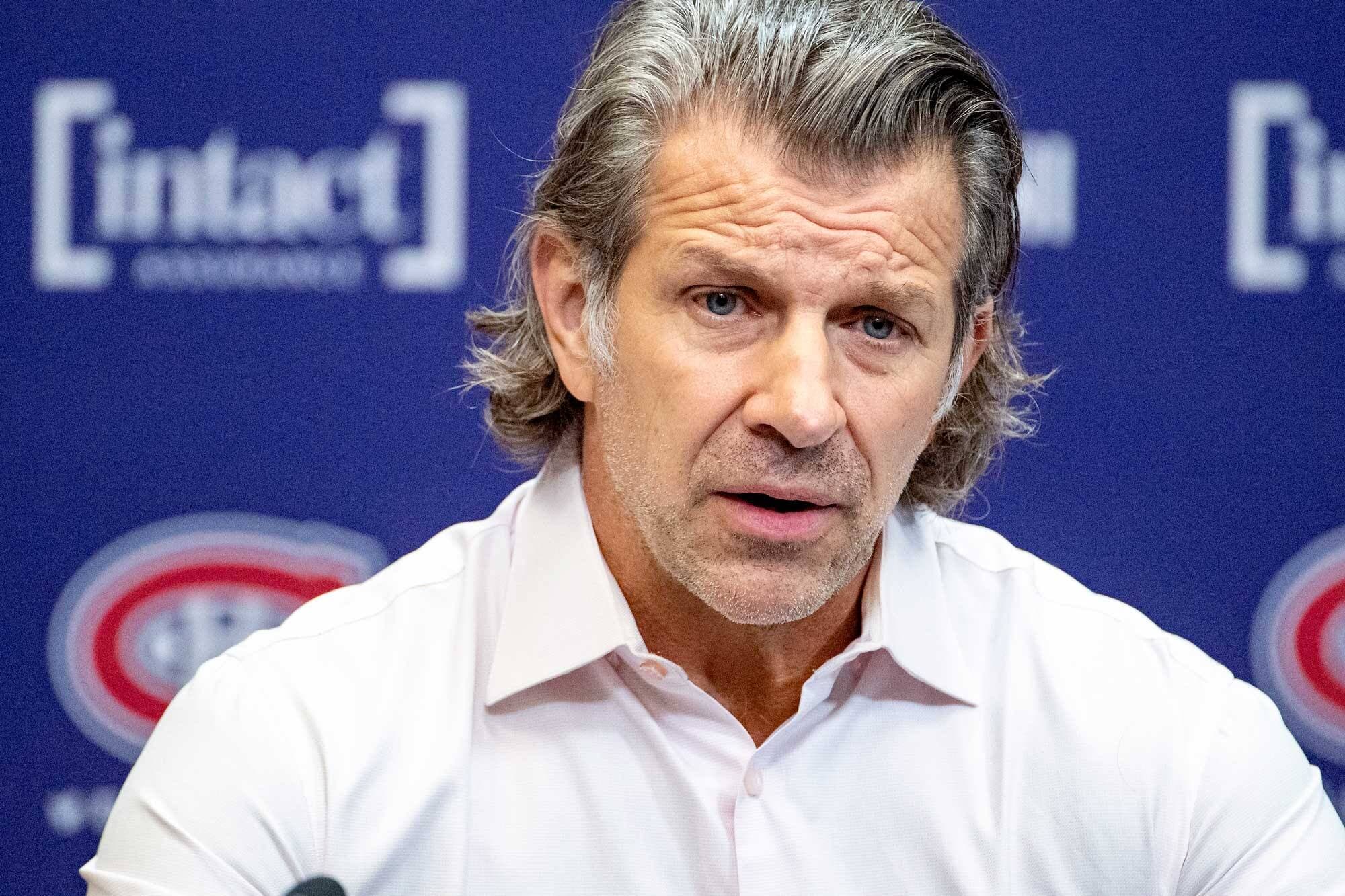 Marc Bergevin donne l’impression d’un homme fatigué et usé.
