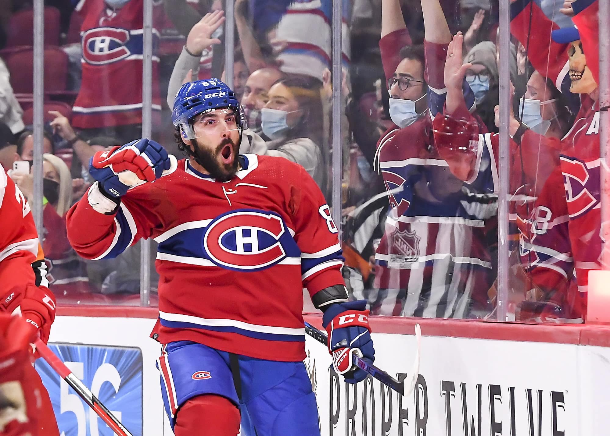 Mathieu Perreault a été un des artisans de la première victoire du Canadien avec un tour du chapeau contre Detroit, la semaine dernière.