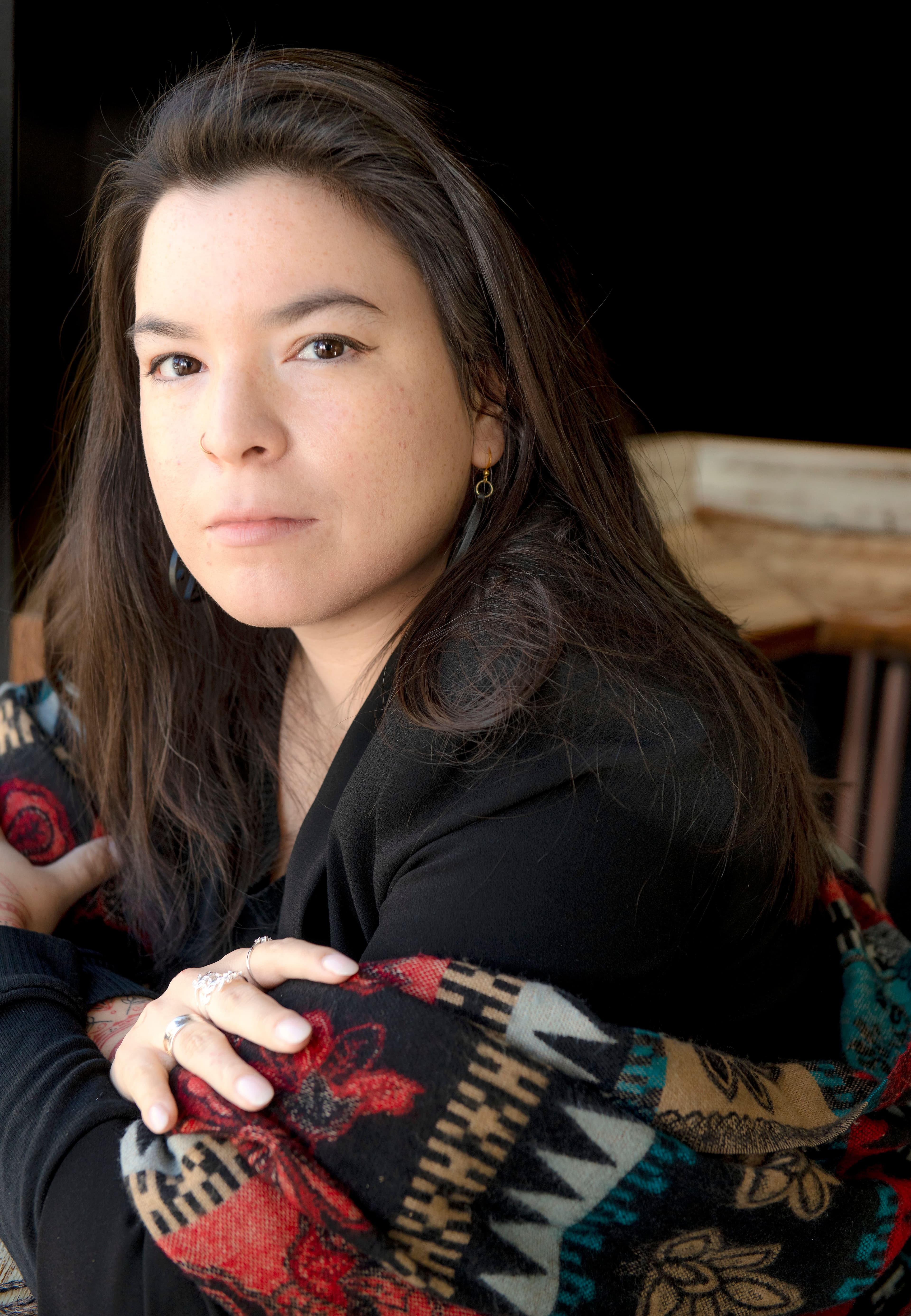 Natasha Kanapé Fontaine, poète, chanteuse, actrice et militante innue.