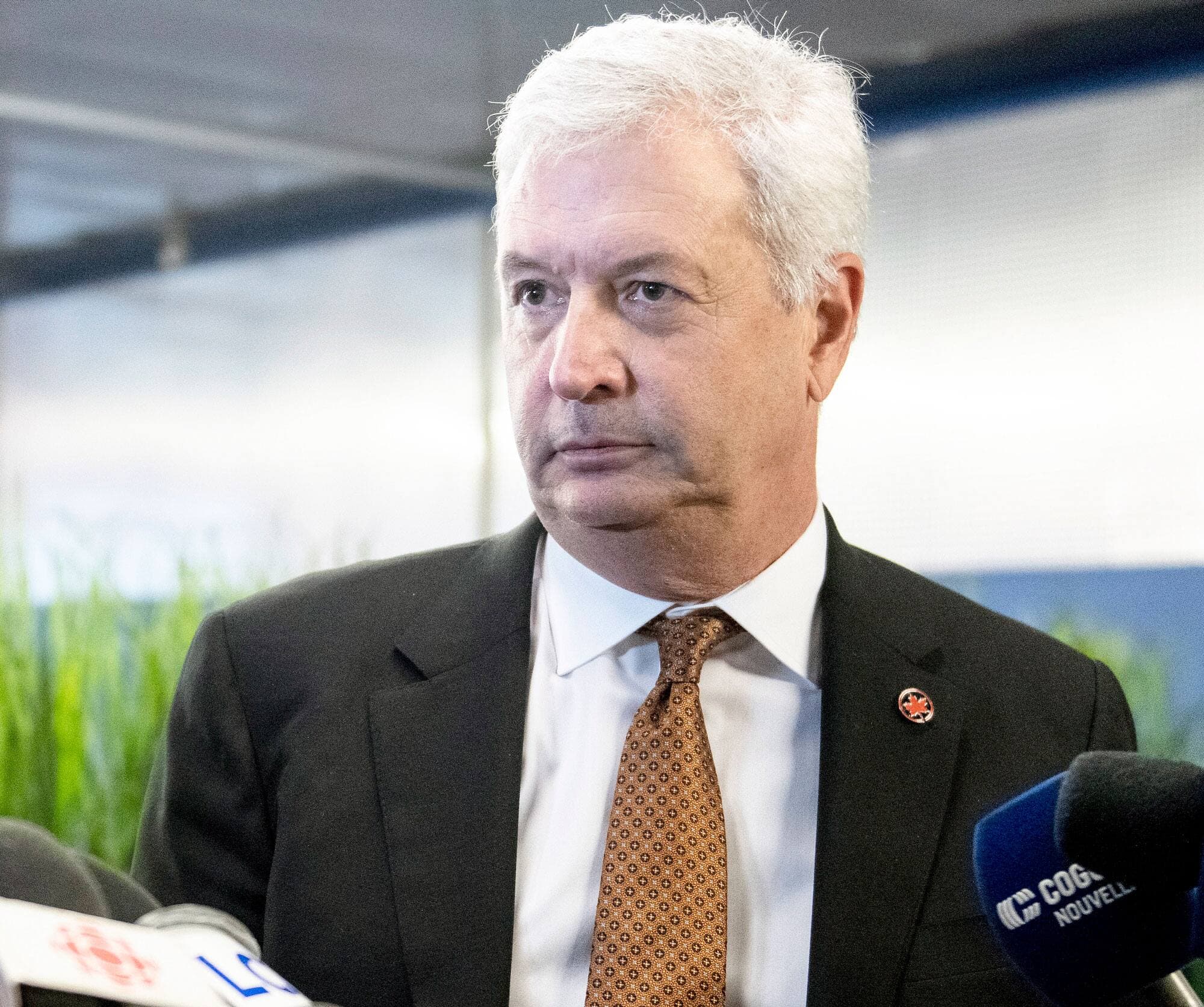 Le PDG d’Air Canada, Michael Rousseau.