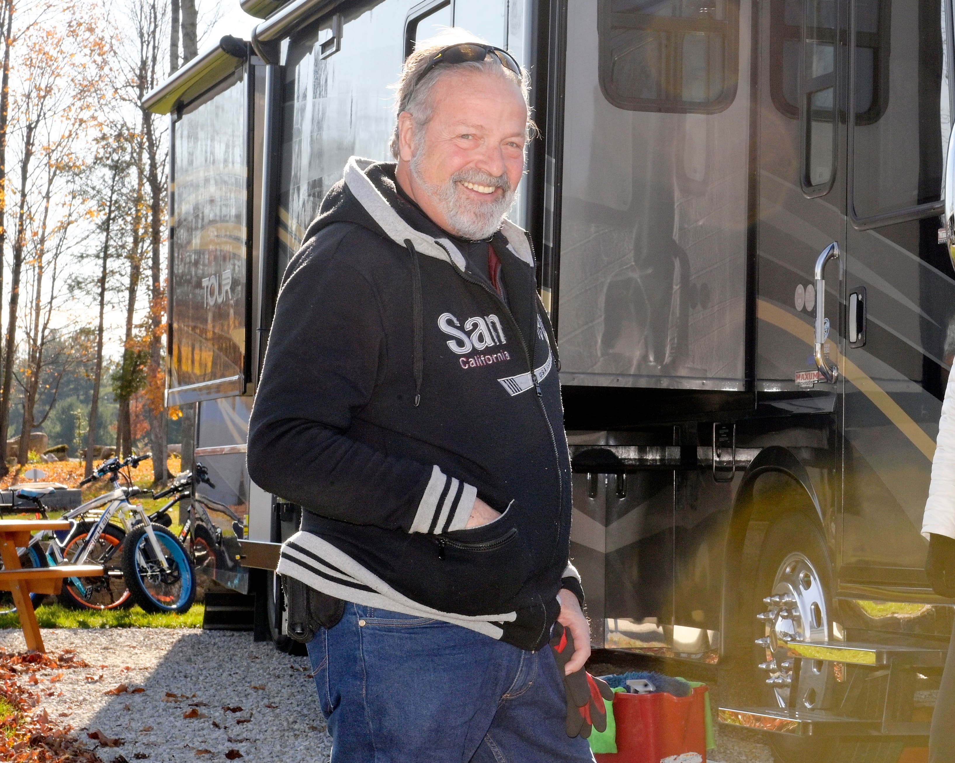 Michel Labrosse et sa conjointe quitteront le camping Domaine le Dauphinais, à Hemmingford, au petit matin, vers le Sud.