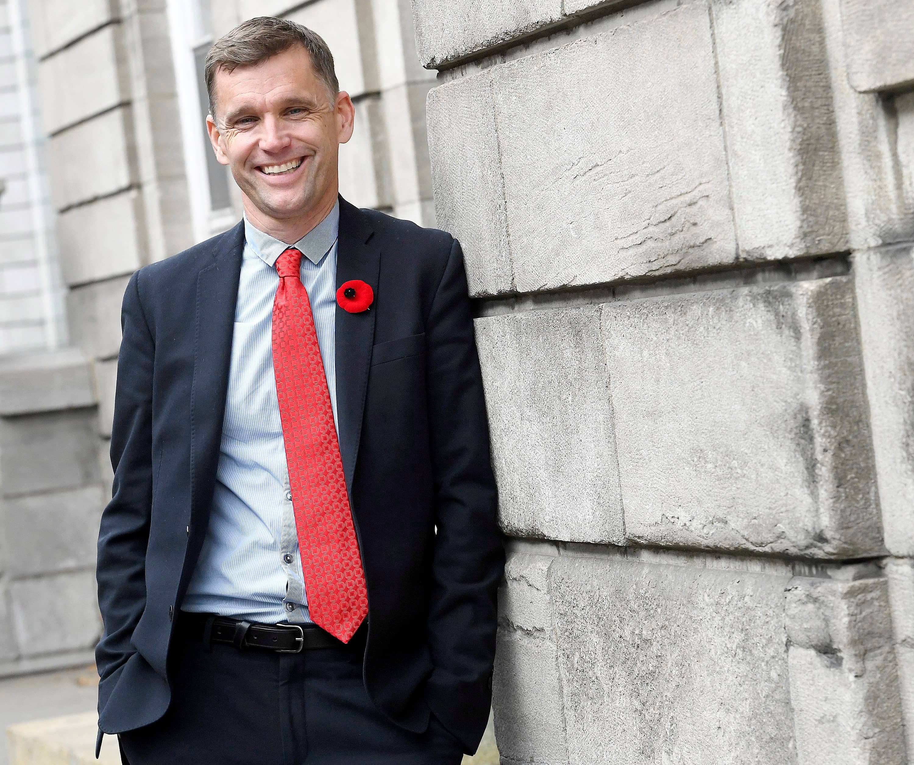 Rencontre avec le nouveau maire de la ville de Quebec Bruno Marchand, lundi le 8 novembre 2021.
STEVENS LEBLANC/JOURNAL DE QUEBEC/AGENCE QMI)