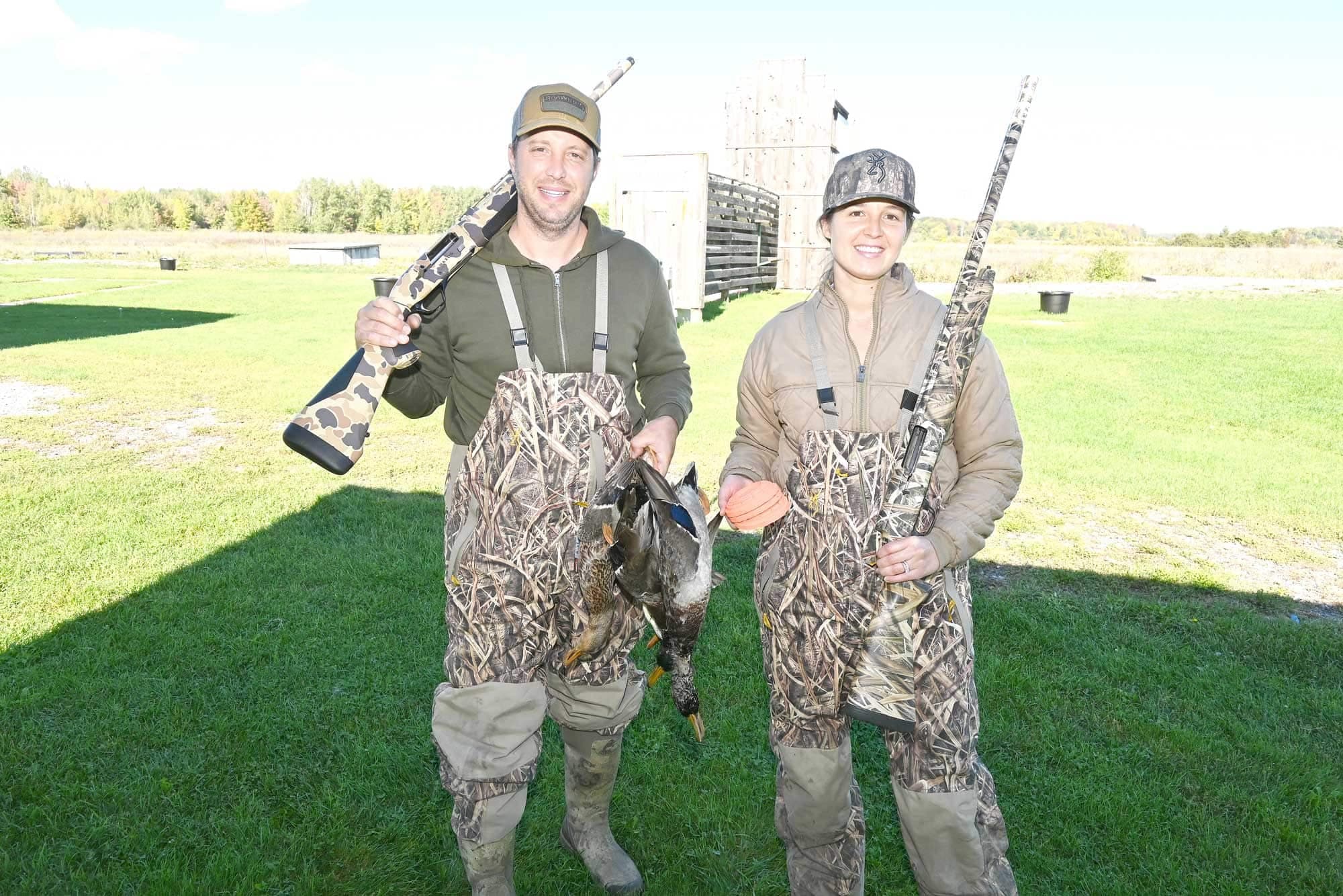 Selon Carl Zarifé du Montreal Skeet Club, il est important de se refaire la main en tirant des pigeons d’argile avant de penser à se lancer aux trousses des oiseaux migrateurs.