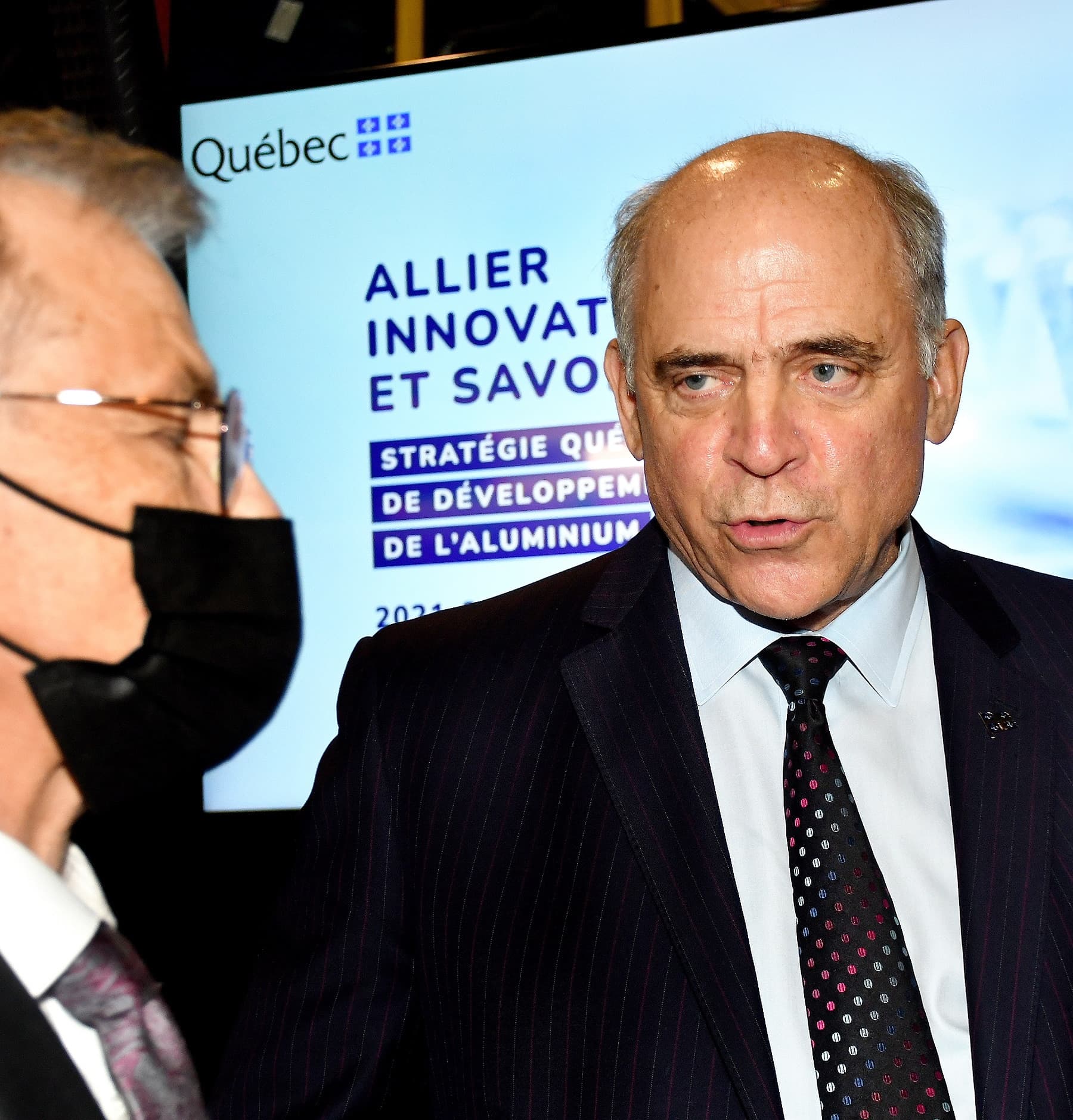 Le ministre de l’Économie, Pierre Fitzgibbon, la semaine dernière, à Saguenay.