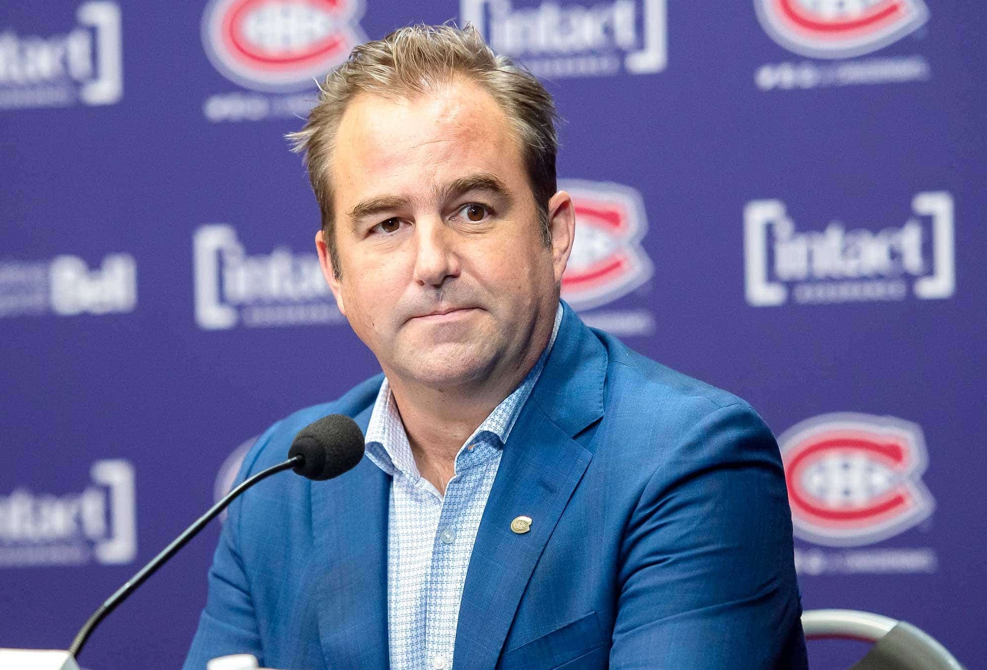 Geoff Molson a tenté de répondre aux questions des journalistes lundi pendant 60 minutes.