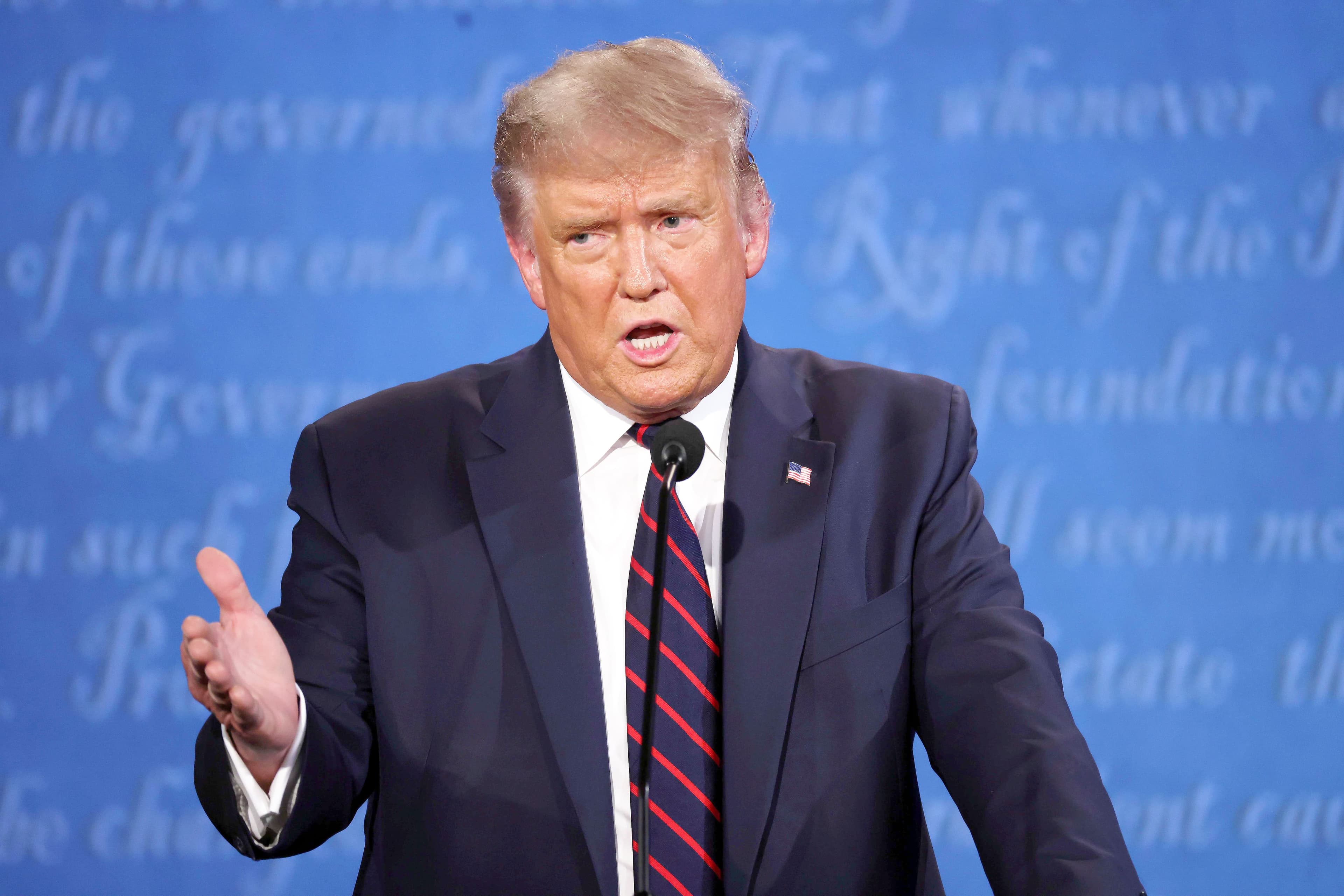 L’ex-président Donald Trump