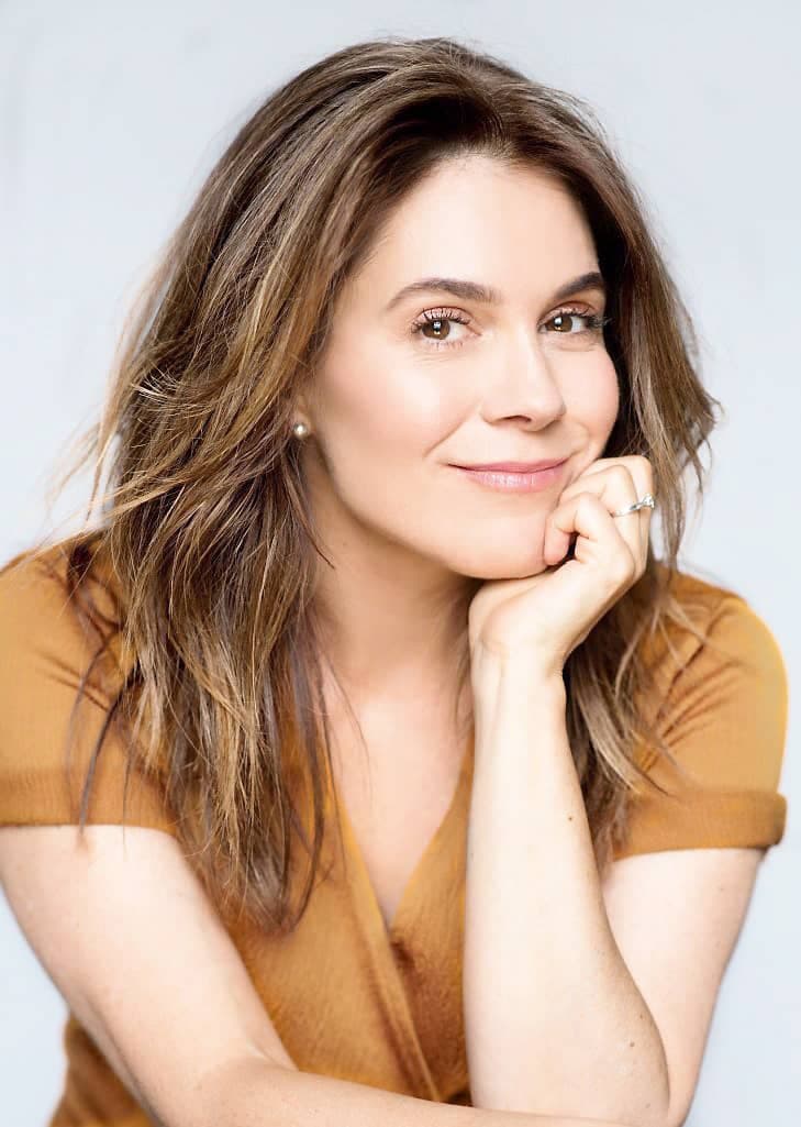 L'actrice et photographe, Julie Perreault.