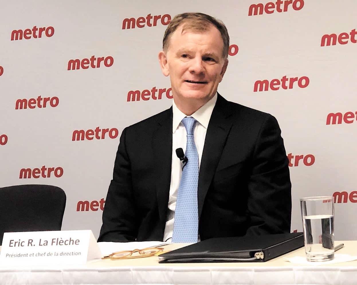 Le grand patron de Metro, Eric La Flèche, constate des changements d’habitudes de consommation chez les clients. Ces derniers tentent en effet de faire face à la forte hausse du prix des aliments en se tournant vers des marques privées, moins chères.