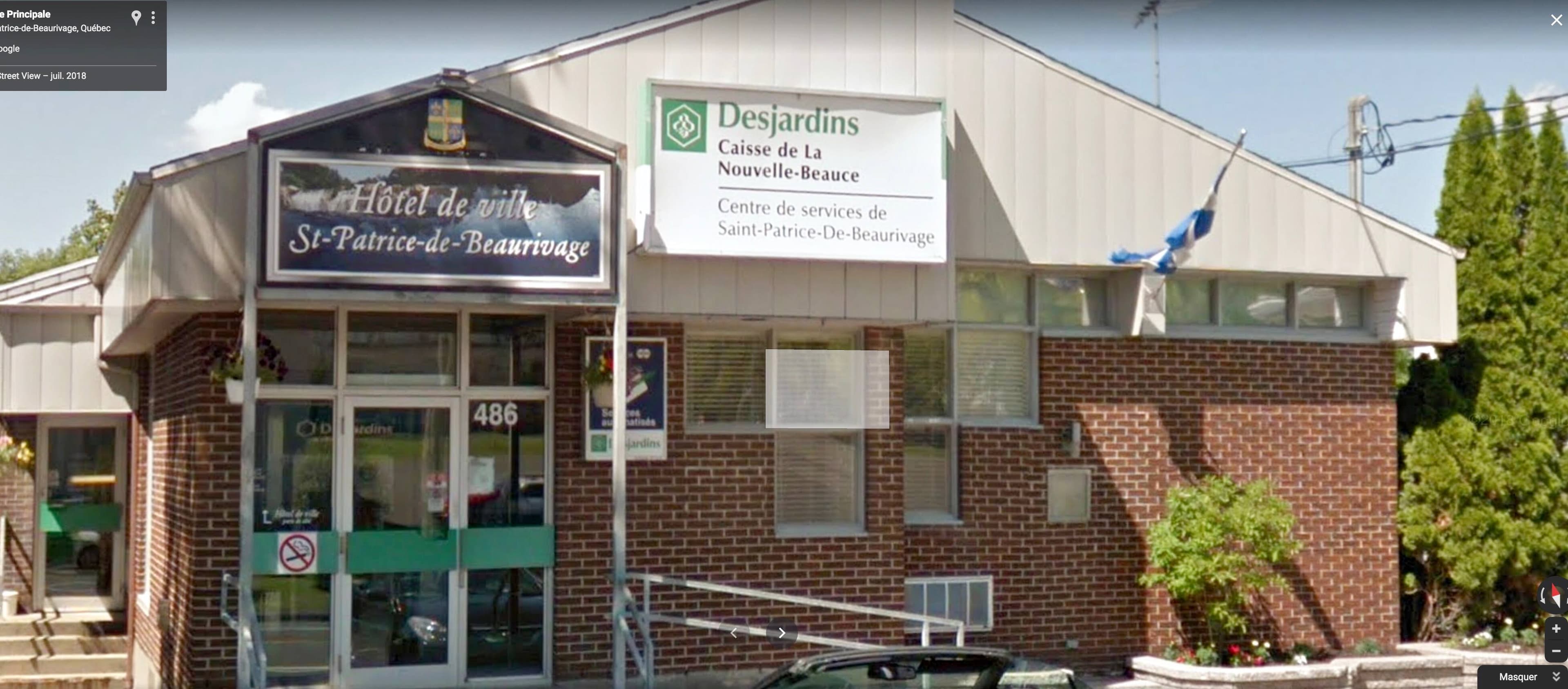 La Caisse populaire de Saint-Patrice-de-Beaurivage est parmi les huit établissements de Nouvelle-Beauce qui seront transformés en centres de services automatisés.