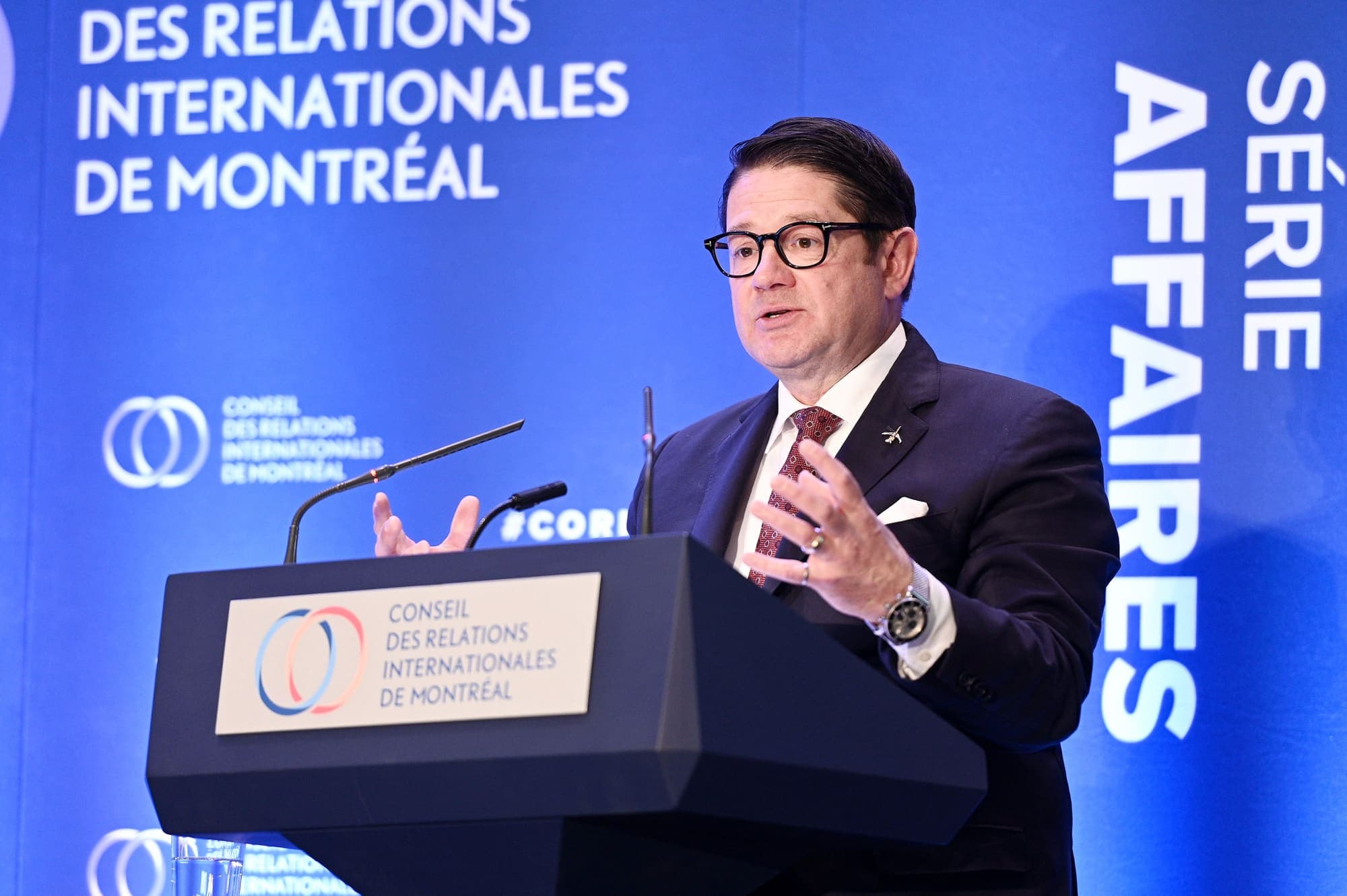 Éric Martel, PDG de Bombardier