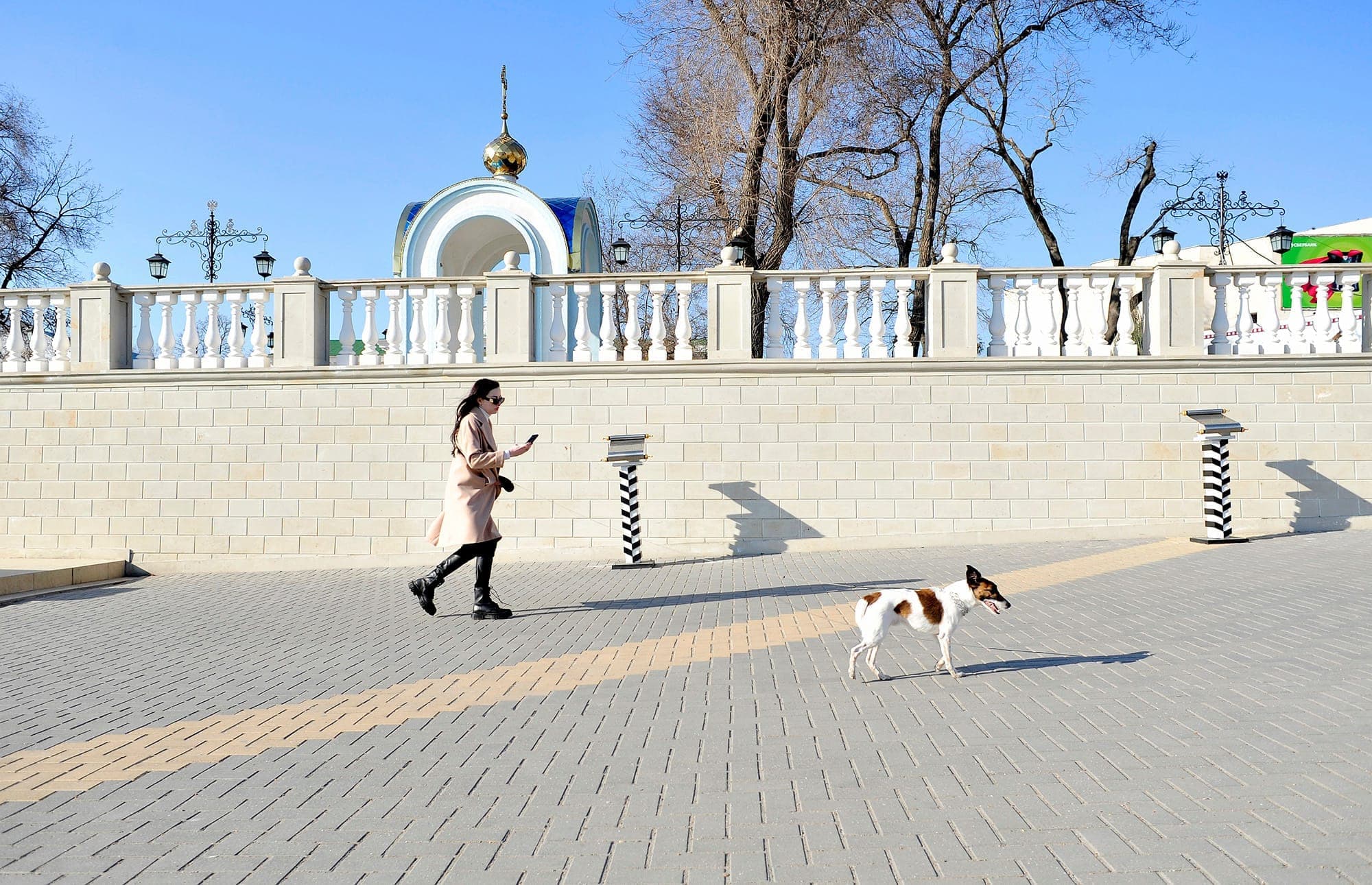 Les rues propres de Tiraspol, « capitale » de la Transnistrie.