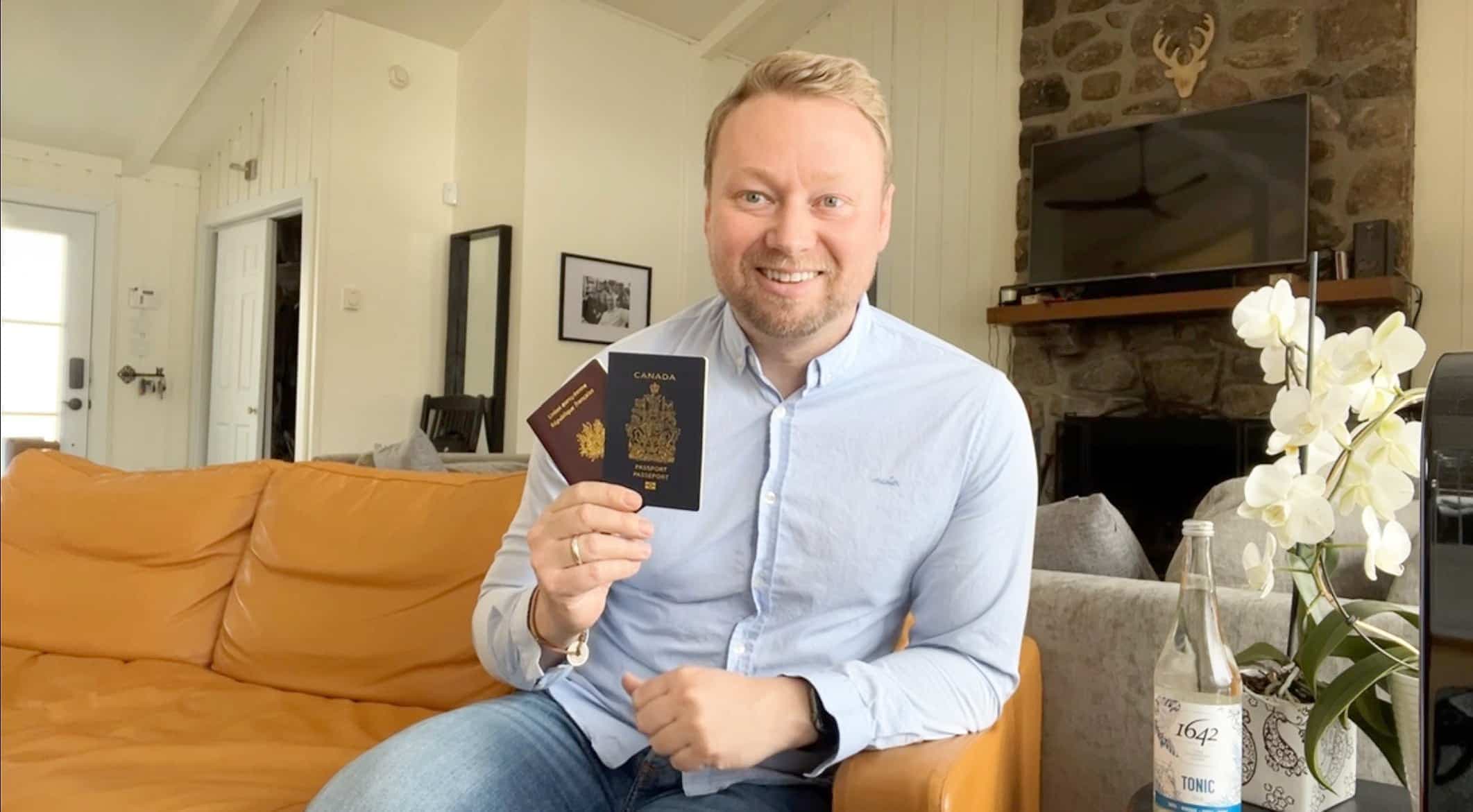 Le PDG et fondateur de 1642, Bastien Poulain, est ravi d’avoir obtenu son passeport canadien, même s’il estime que la résidence permanente lui donnait déjà pas mal de droits au pays, lui qui détient aussi la nationalité française.