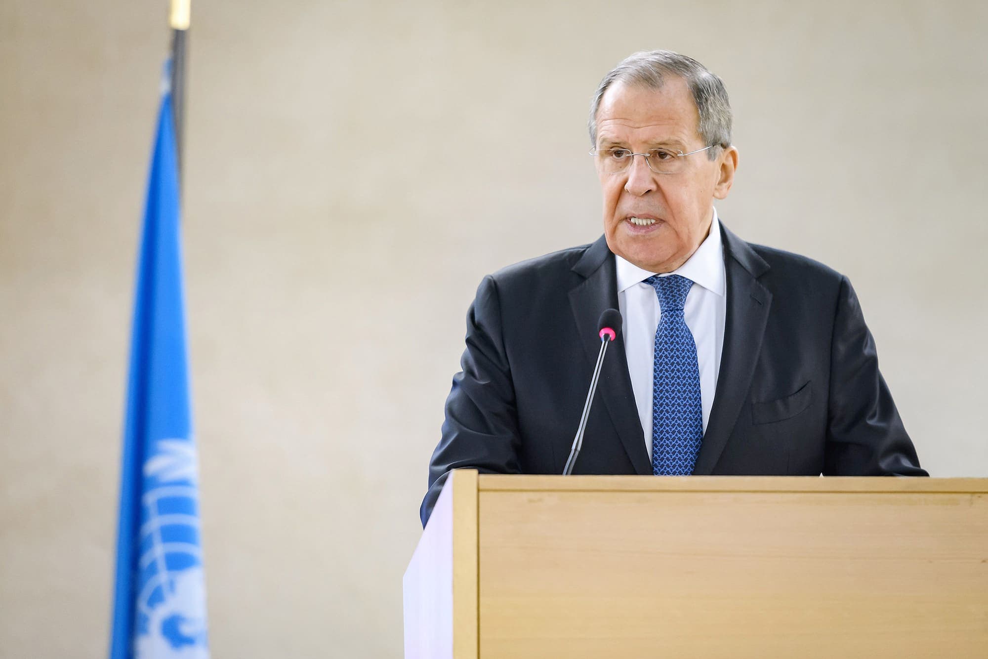 Sergueï Lavrov, le ministre russe des Affaires étrangères
