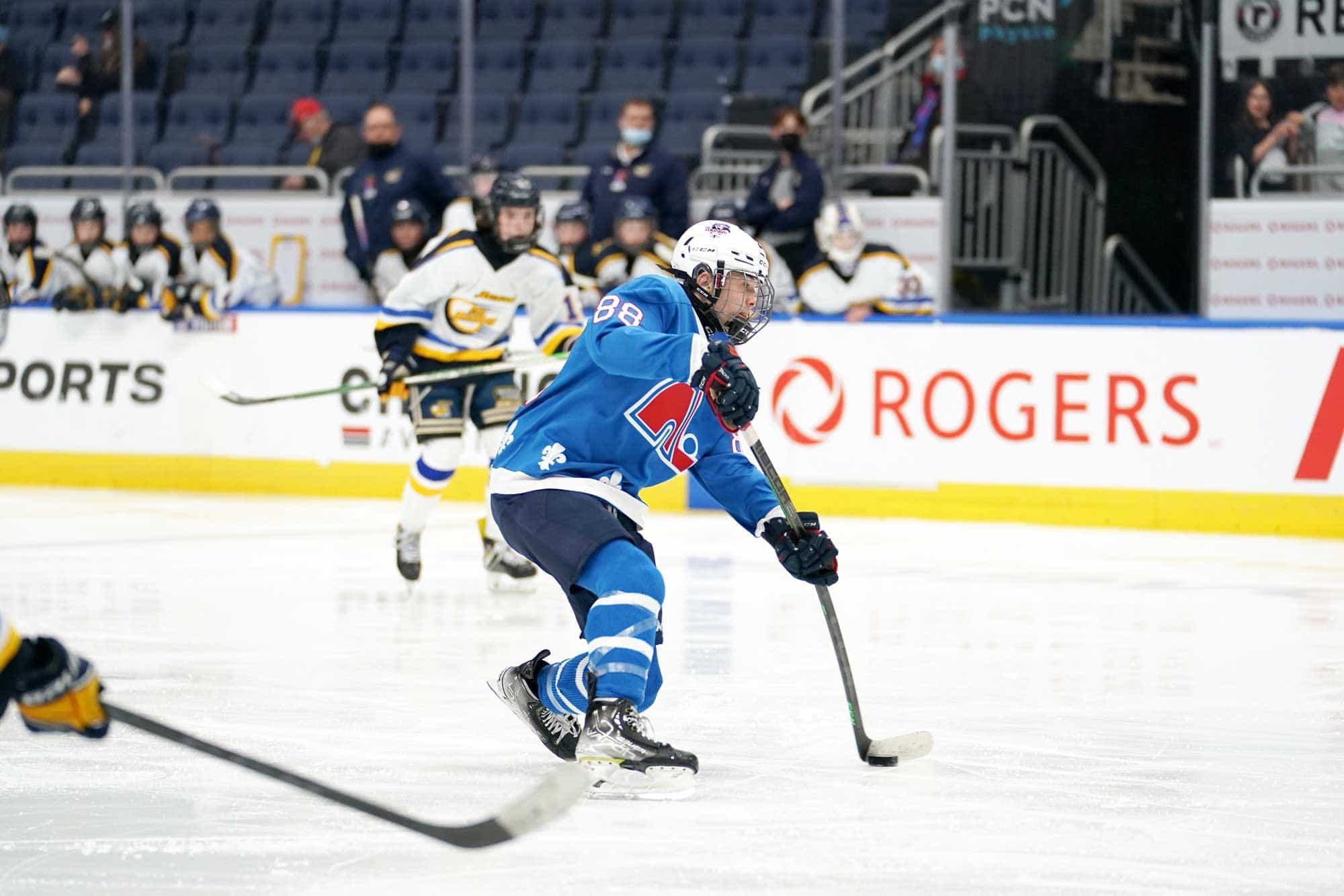Charly Roy et les petits Nordiques ont multiplié les belles occasions de marquer mardi, mais la chance n’a pas tourné de leur côté contre les Oil Barons Jr. de Fort McMurray