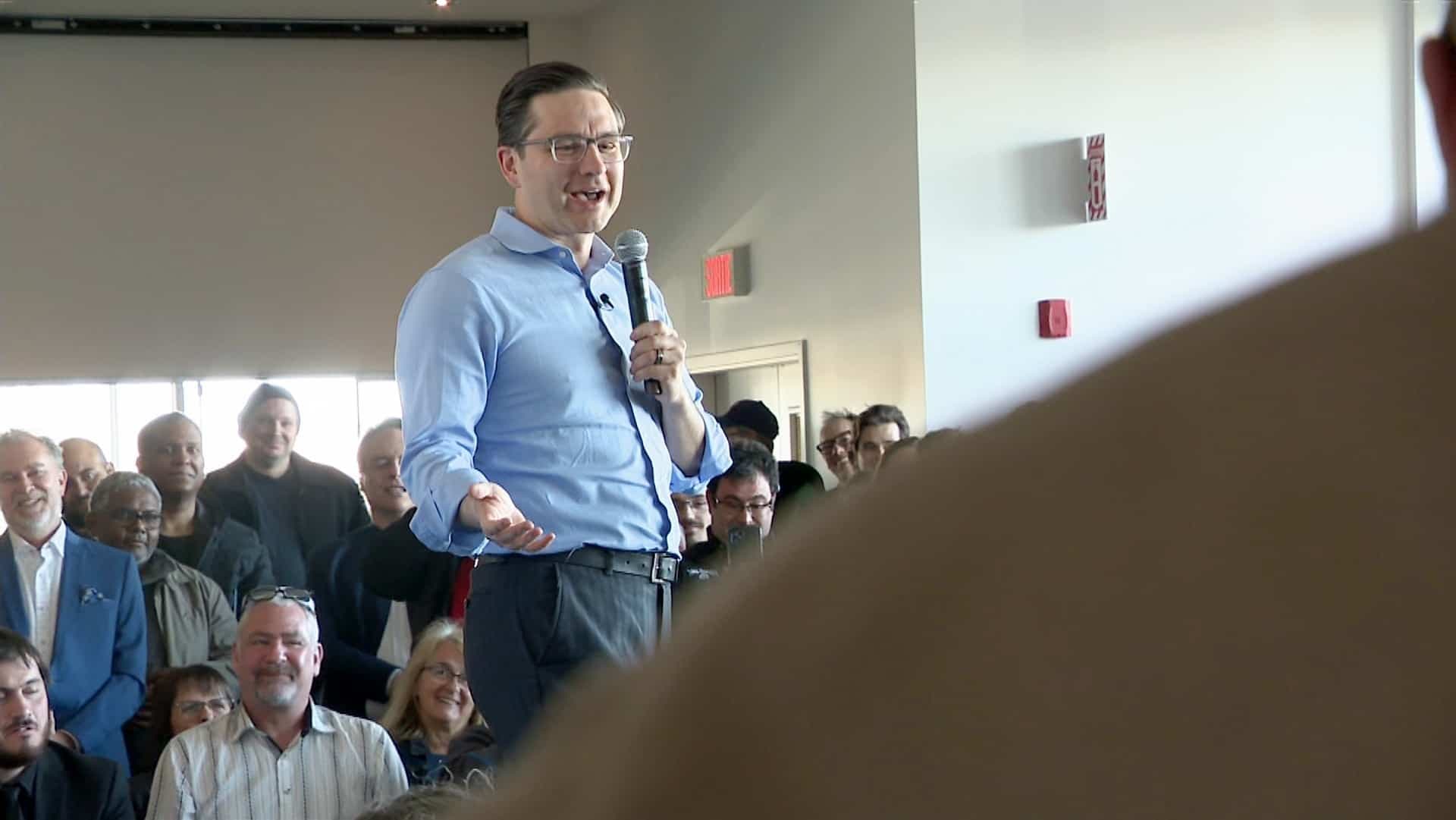 Pierre Poilievre, candidat à la chefferie du Parti conservateur du Canada.