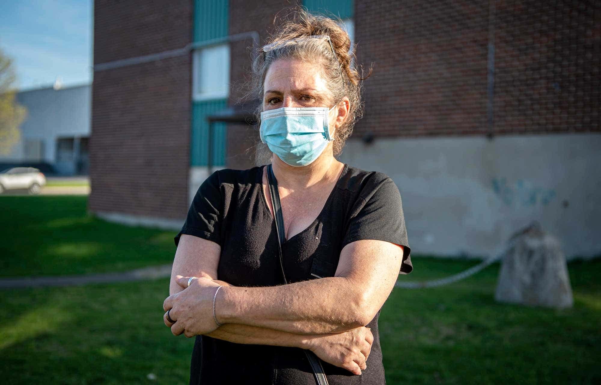 Chantal Ciccarelli est morte d’inquiétude puisque son fils de 15 ans lui a dit avoir été visé par les coups de feu.