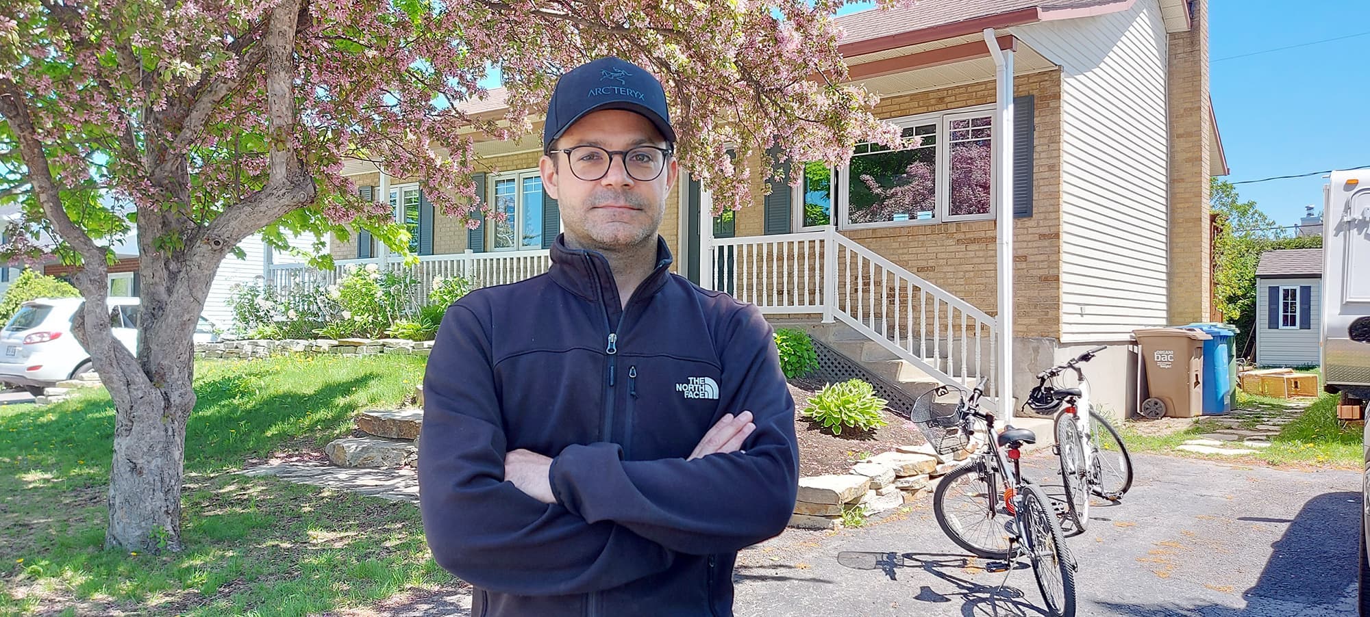 Dany Fillion, 44 ans, a vendu sa maison unifamiliale de Saint-Basile-le-Grand après avoir eu un coup de cœur pour une autre résidence plus grande dans la même ville.