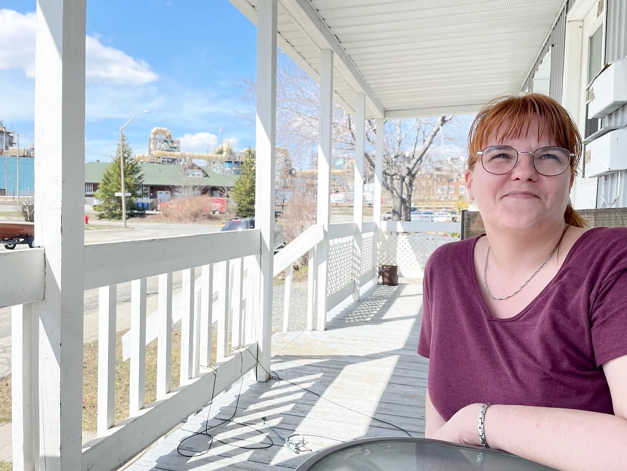 Claudine Poulin est une résidente de Rouyn-Noranda, voisine de l’immense fonderie Horne.