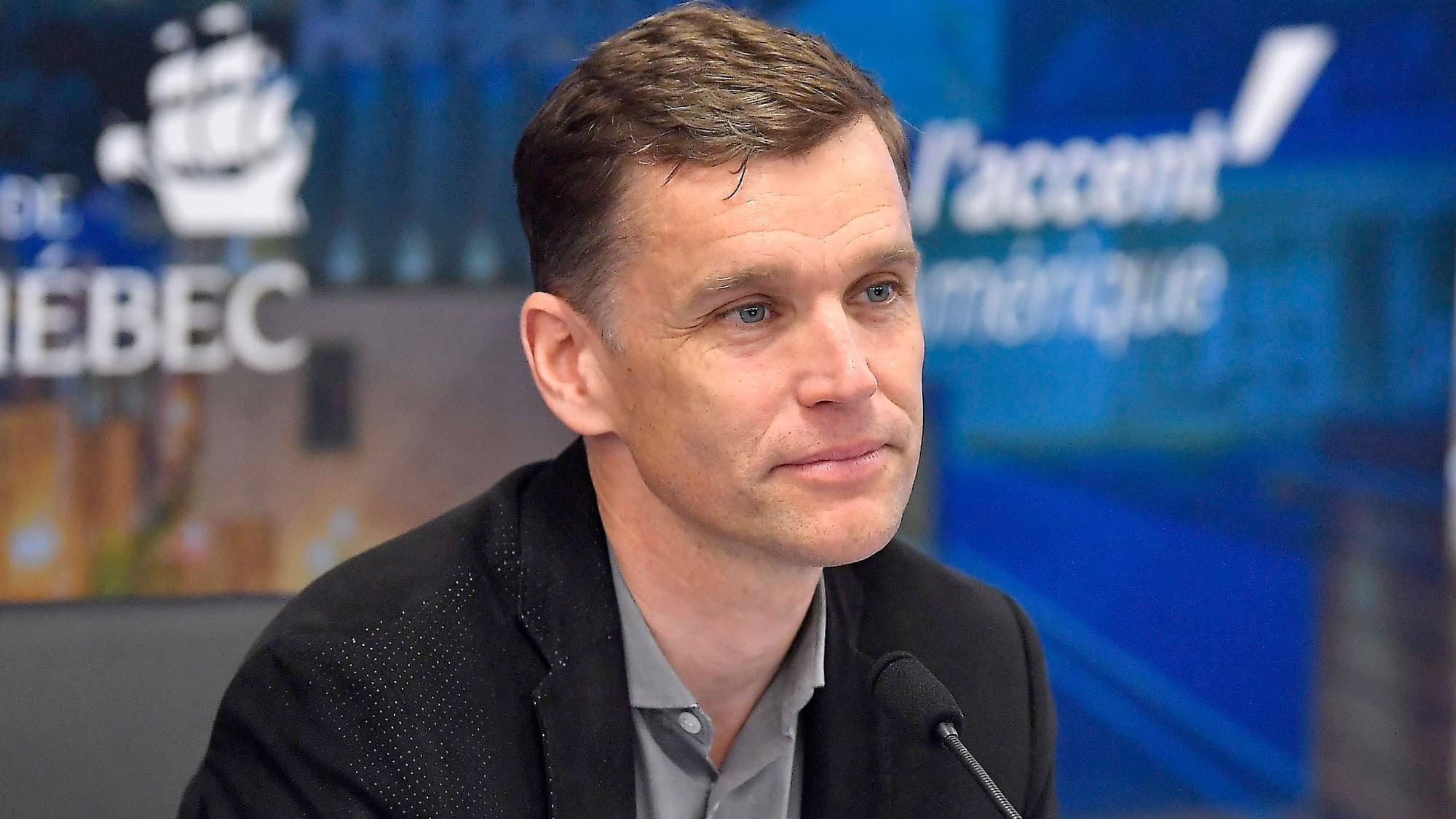 Le maire de Québec, Bruno Marchand