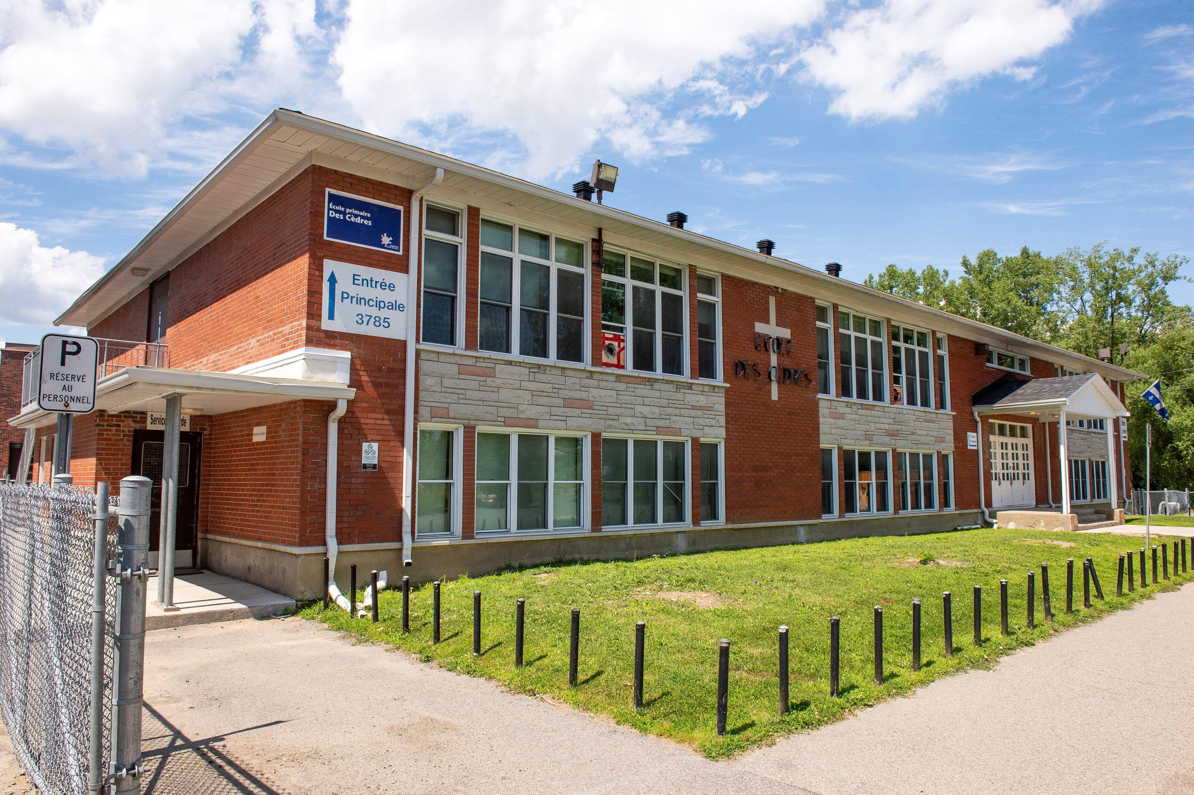 L’école des Cèdres à Laval a aussi été fermée temporairement ce printemps en raison de la présence de moisissures.
