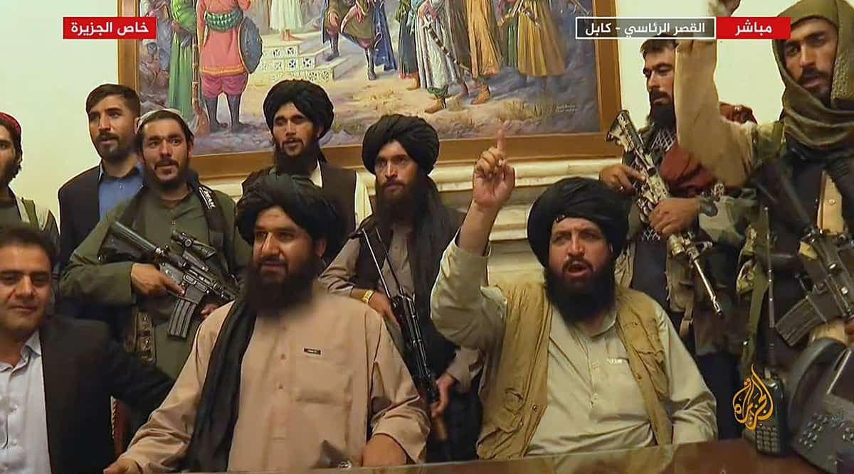 Des talibans ont pris le contrôle du palais présidentiel, à Kaboul.