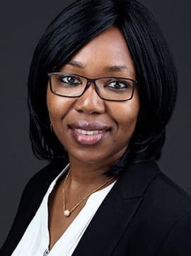 La professeure de l'UQAM, Saidatou Dicko