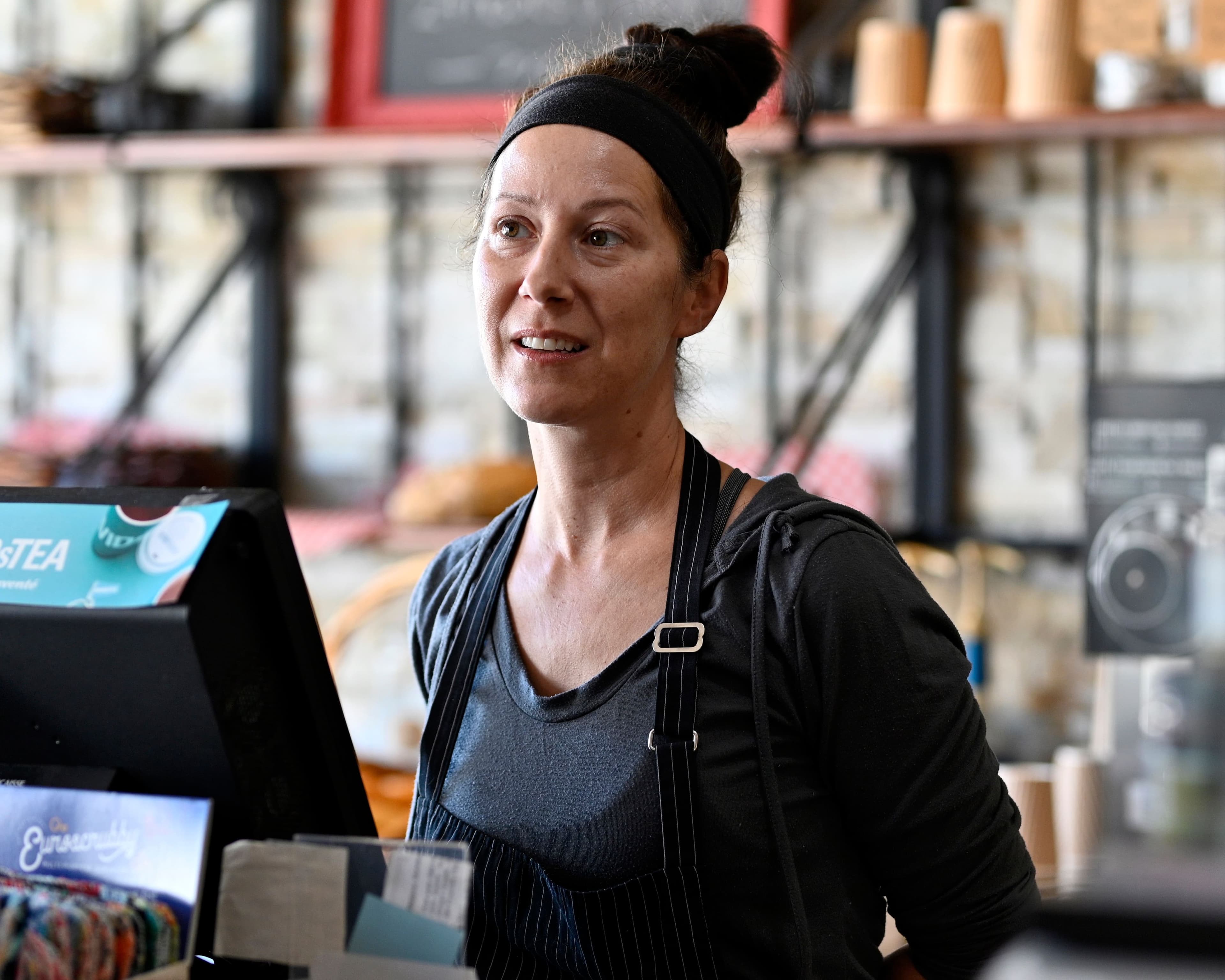 Mélanie Rousseau gardera son café ouvert durant la manifestation puisqu’elle y voit une «opportunité d’affaires».
