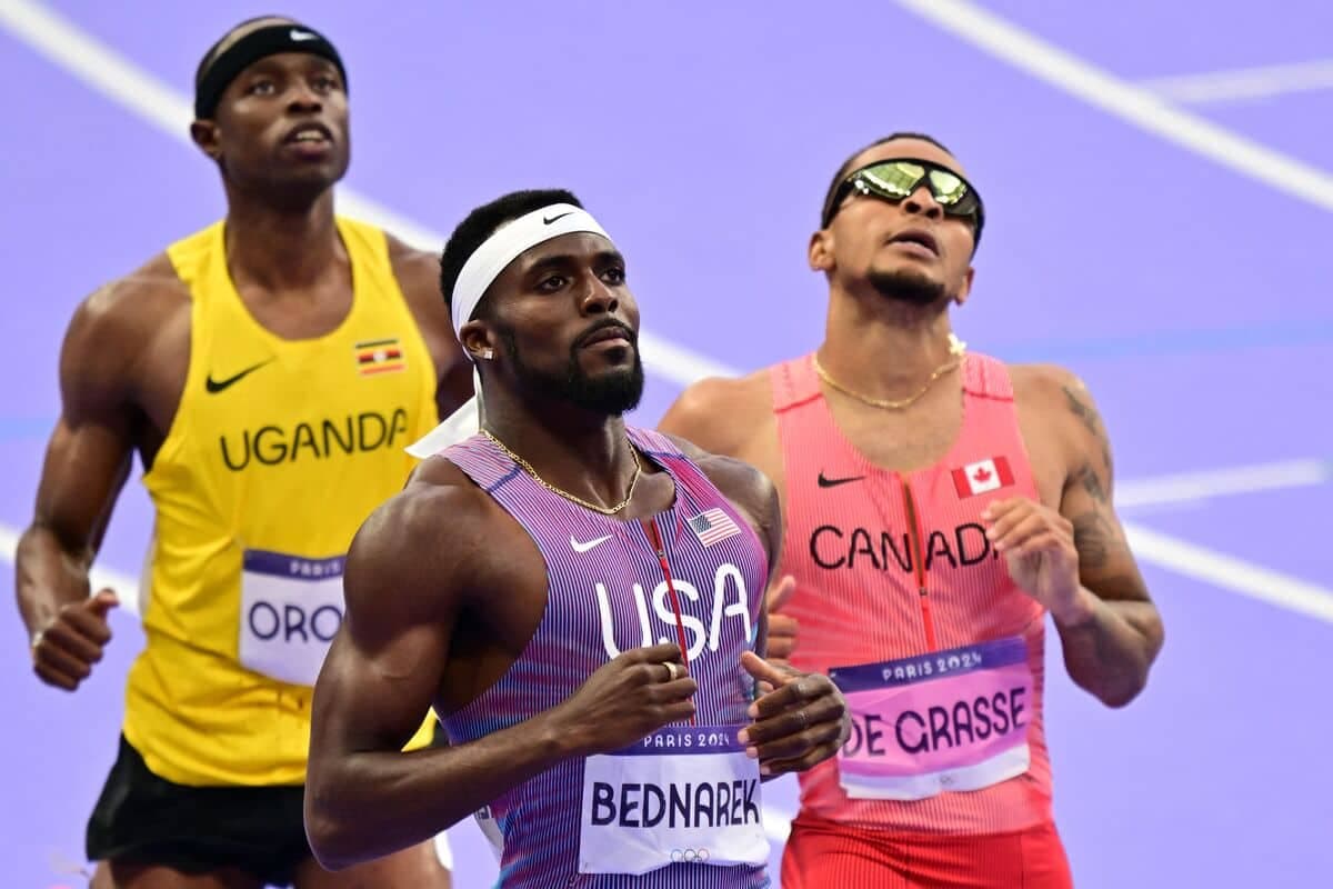 Andre De Grasse a vécu une grande déception en ratant sa qualification pour la finale du 200 m.