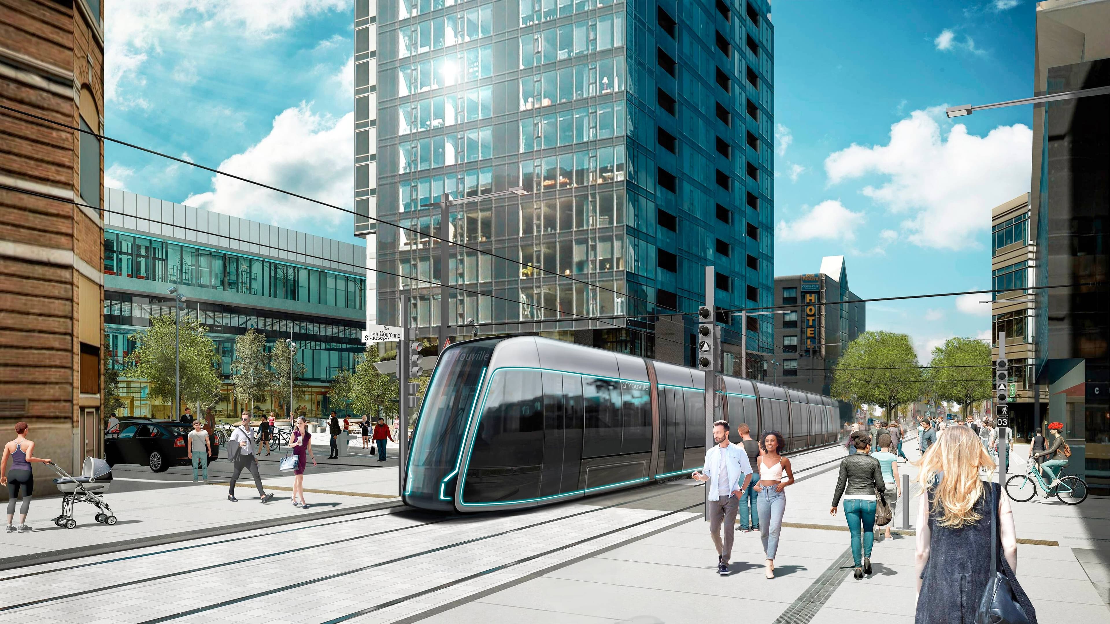 Le futur tramway de Québec
