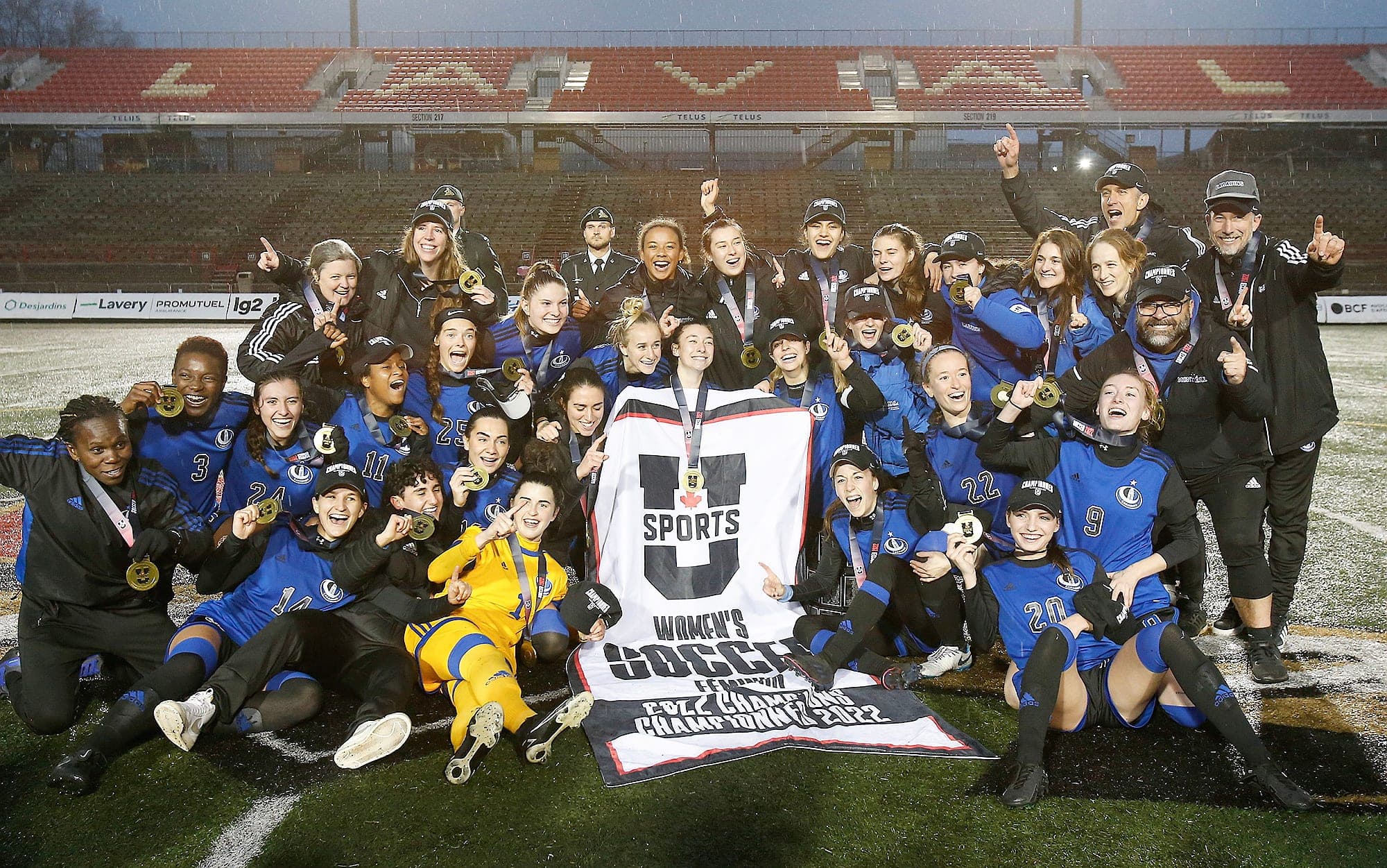 Montréal a d’ailleurs remporté la bannière de championnes canadiennes. Il s’agit du deuxième titre de leur histoire après celui de 2017 et d’une sixième médaille au national.
