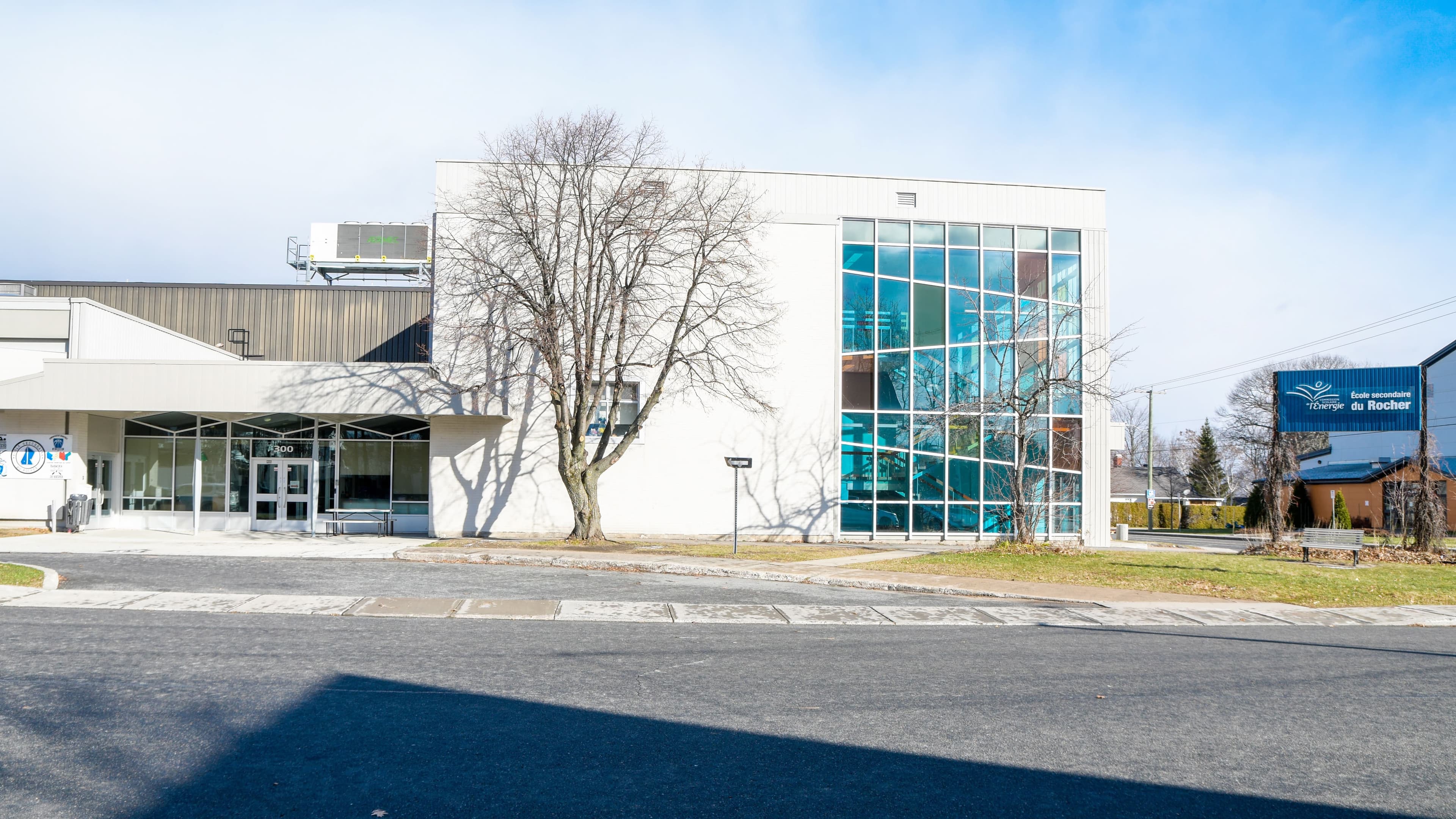 L’école secondaire du Rocher, à Shawinigan.