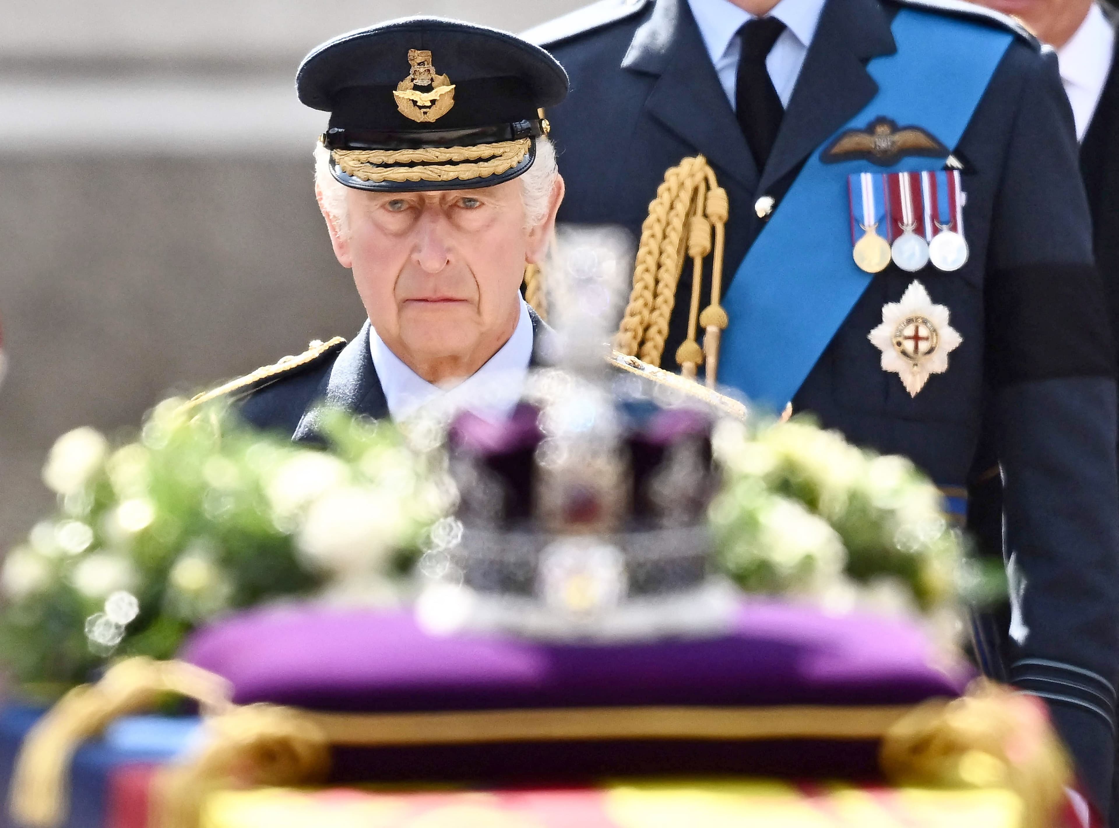 Le roi Charles III, prochainement couronné.
