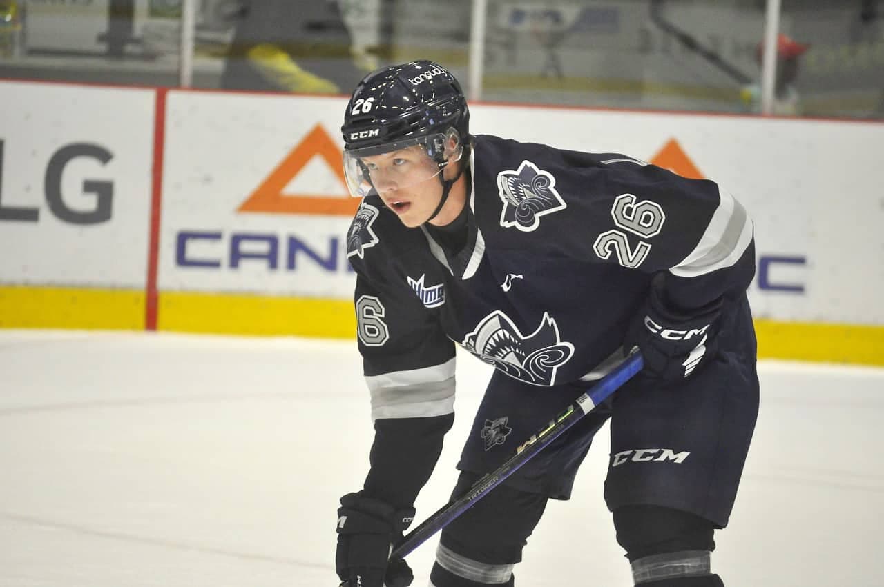 Jan Sprynar a touché la cible deux fois contre les Tigres de Victoriaville, jeudi, dans une victoire de 9 à 0 de l’Océanic de Rimouski.