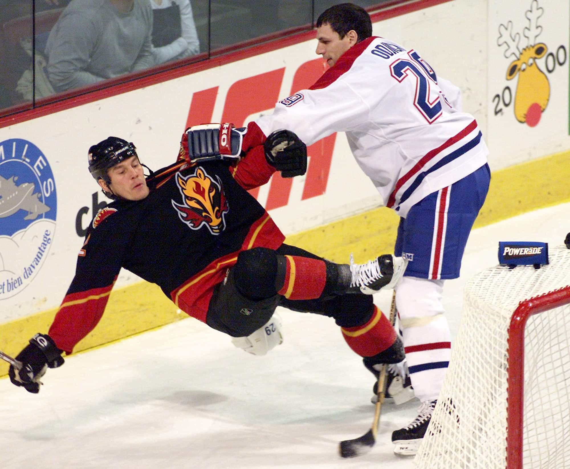 Le natif de Maniwaki a fait sa marque au hockey avec son jeu robuste.