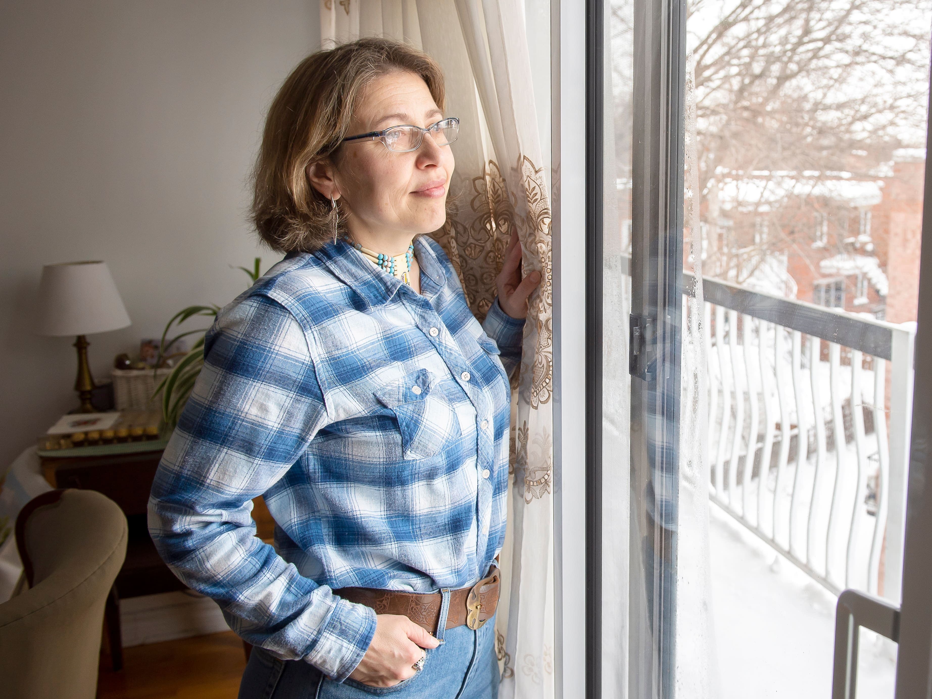 Tetiana Reutska compte bien rebâtir sa vie à Montréal, et faire venir sa mère si possible.