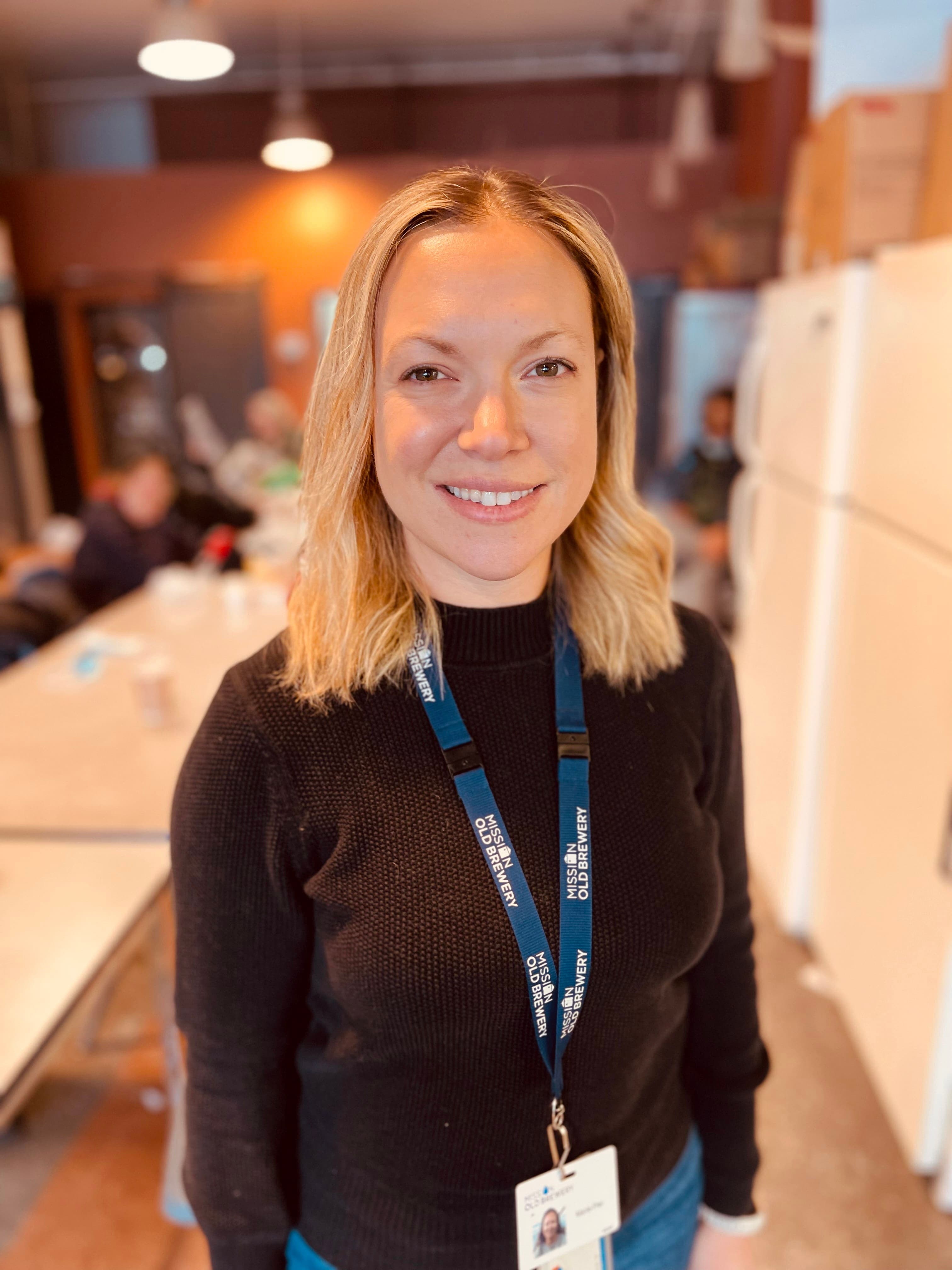 Marie-Pier Therrien, directrice des communications de la Mission Old Brewery.