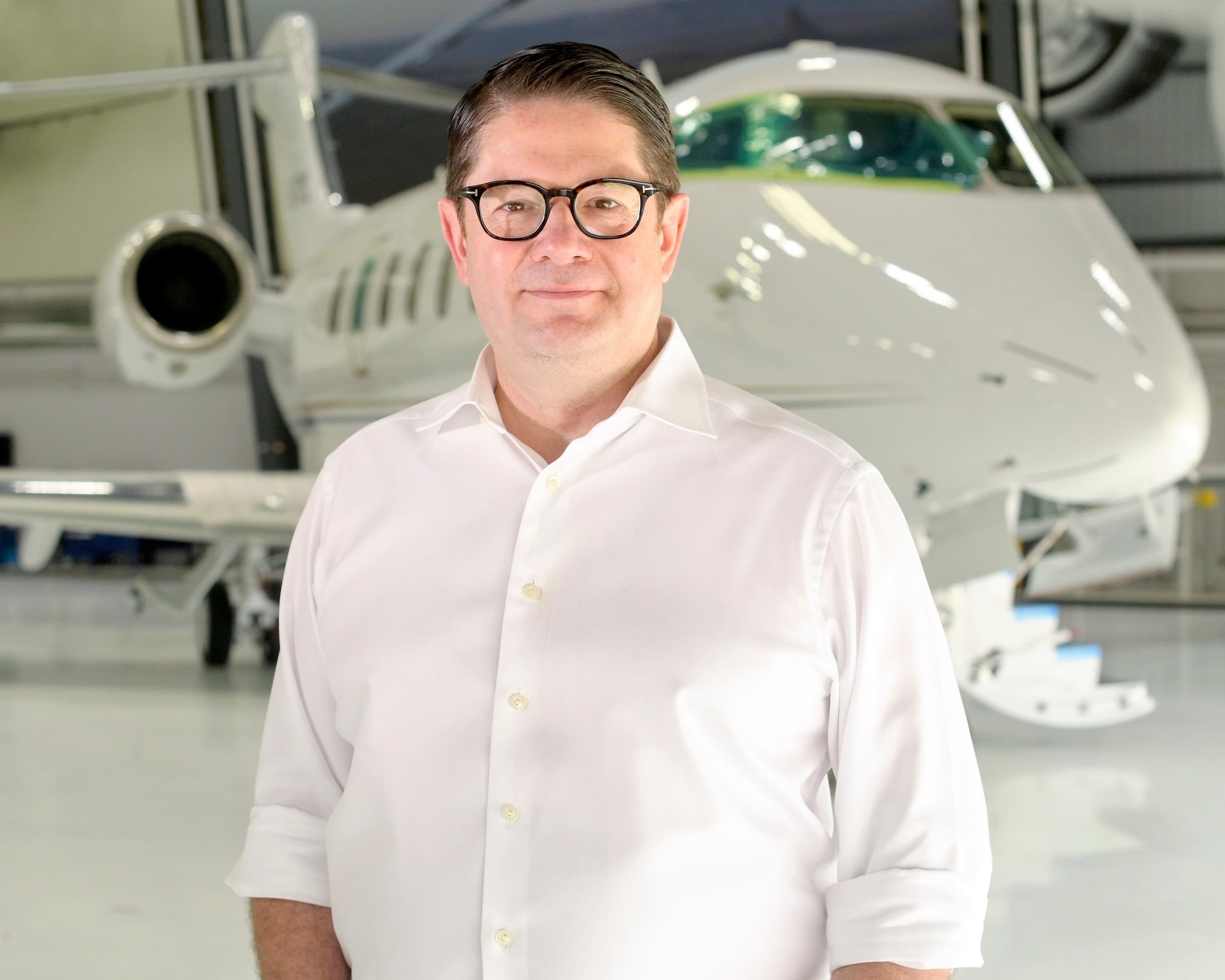 Le PDG de Bombardier, Éric Martel, en 2021.
