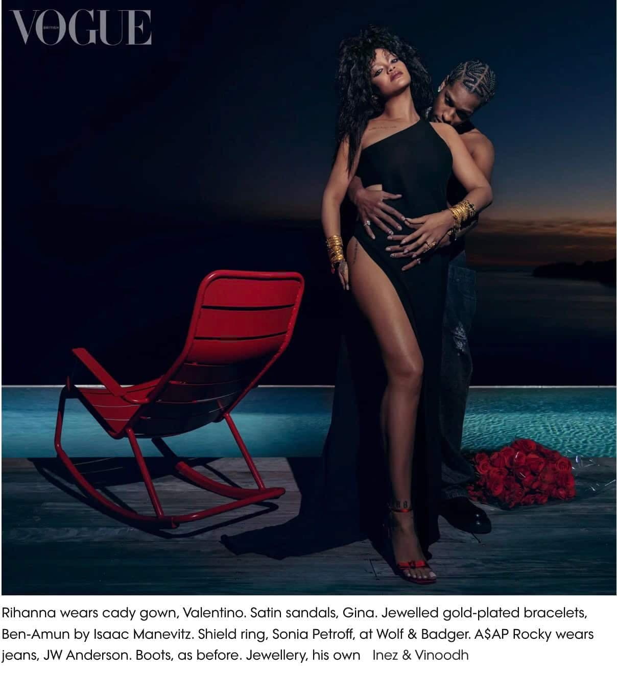 Rihanna et A$As Rocky, le père de son fils.